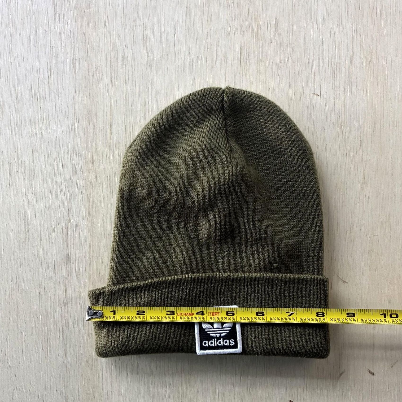 Adidas Adidas Mens Winter Beanie Knit Acrylic Recycled Fashion Casual Wear Hat Size ONE SIZE - 3 Thumbnail
