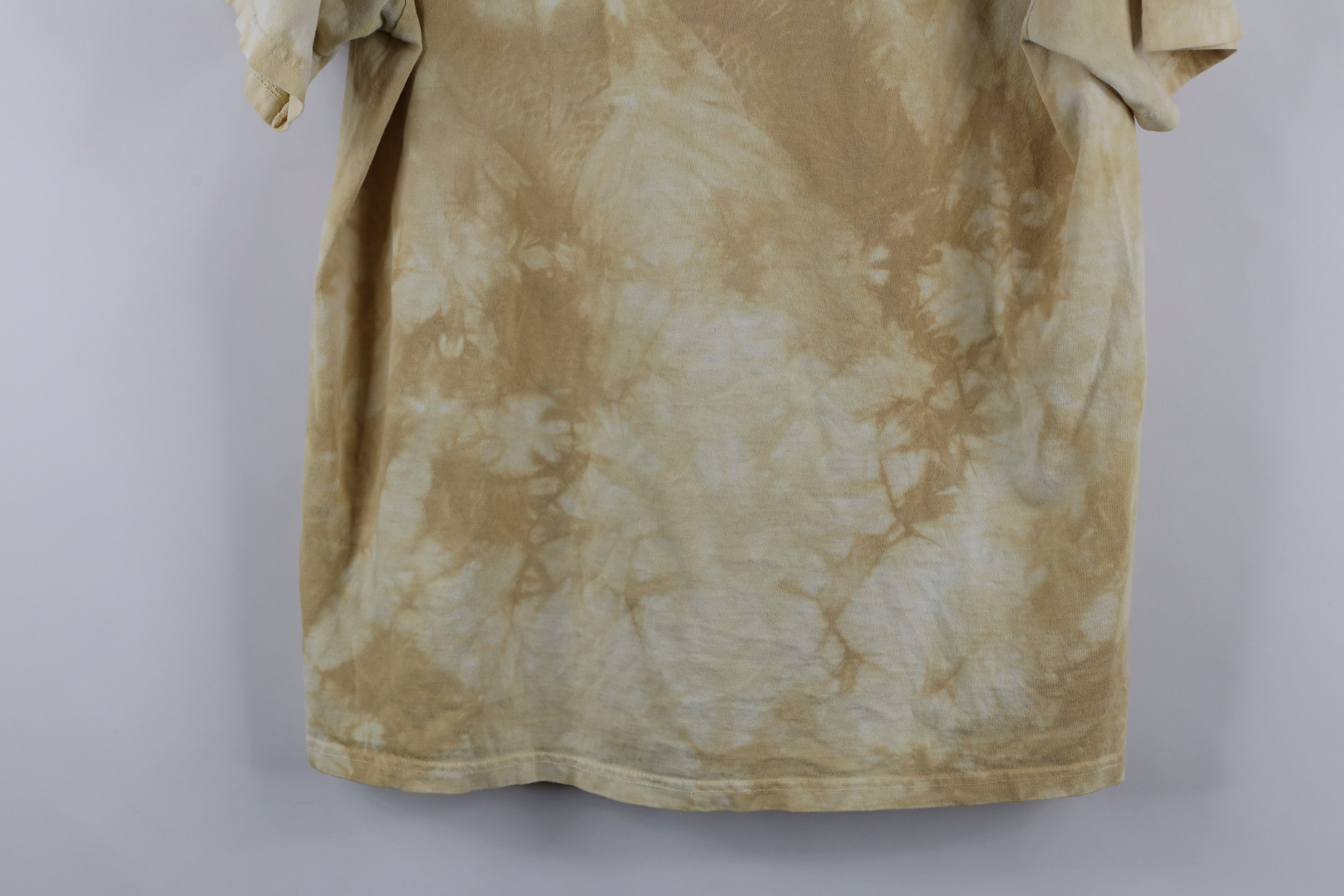 Vintage Vintage 90s Streetwear Kitten Acid Wash T-Shirt Beige Size M / US 6-8 / IT 42-44 - 14 Thumbnail