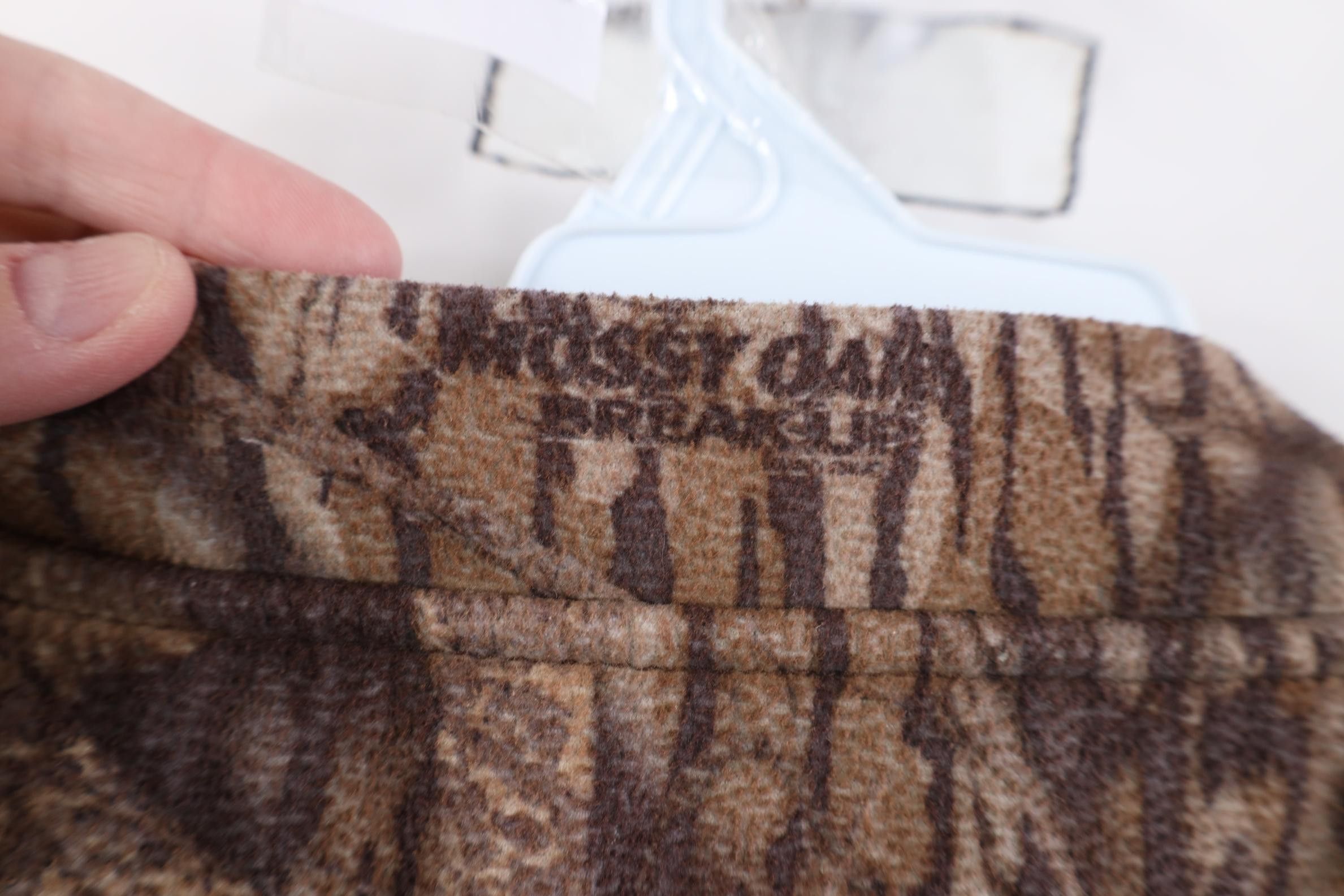 Cabelas Vintage 90s Y2K Cabelas Camouflage Fleece Henley Sweater Size US XXL / EU 58 / 5 - 9 Thumbnail