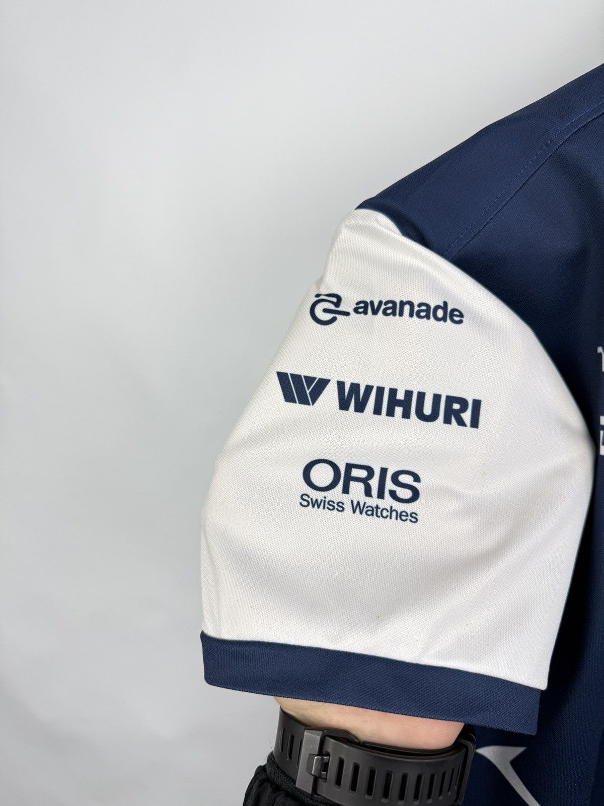Hackett 🇬🇧 Hackett Williams Martini Racing Mercedes Jersey F1 Rare Size US S / EU 44-46 / 1 - 6 Thumbnail