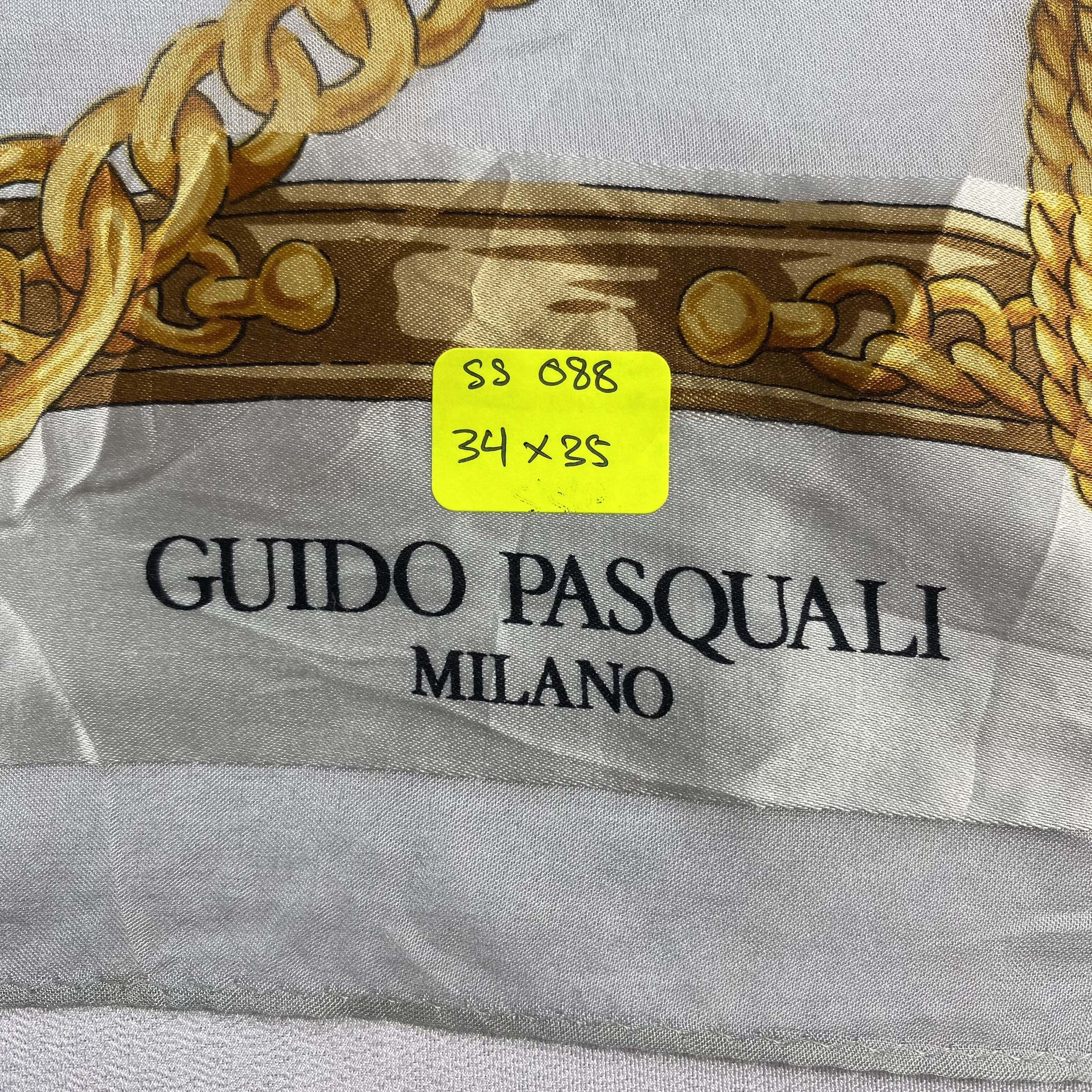 Japanese Brand × Vintage Vintage Guido Pasquali Silk Scarf SS088 Size ONE SIZE - 7 Thumbnail