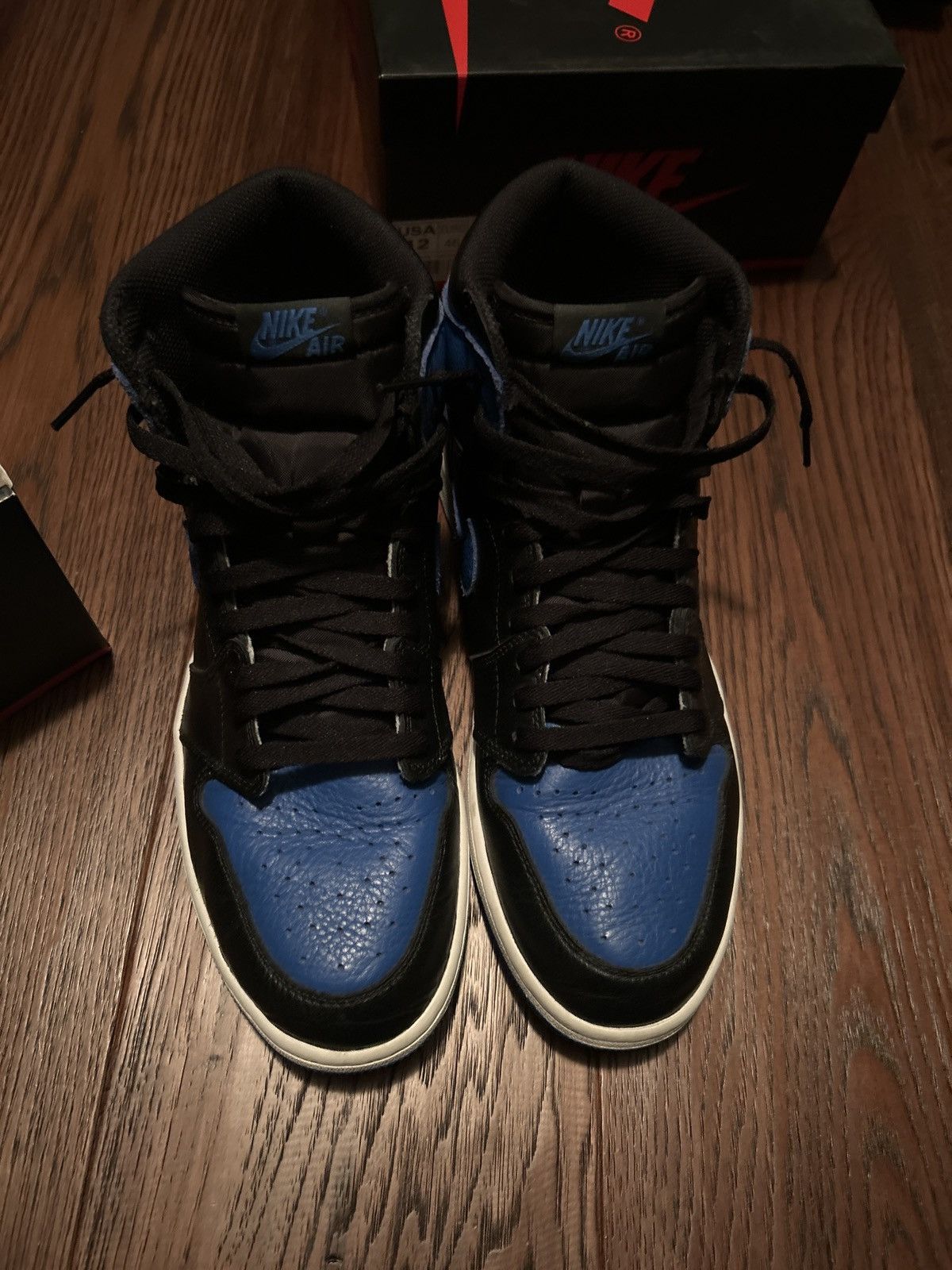 Jordan Brand Jordan 1 Retro Royal (2017) Size US 12 / EU 45 - 4 Thumbnail