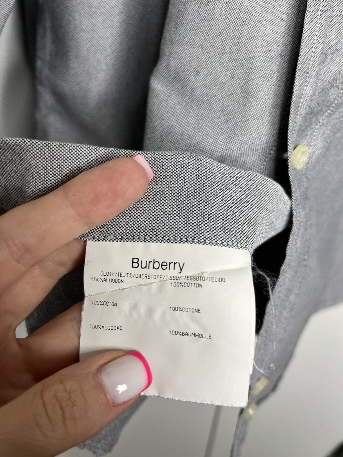 Burberry Burberry shirt Size US XL / EU 56 / 4 - 3 Thumbnail