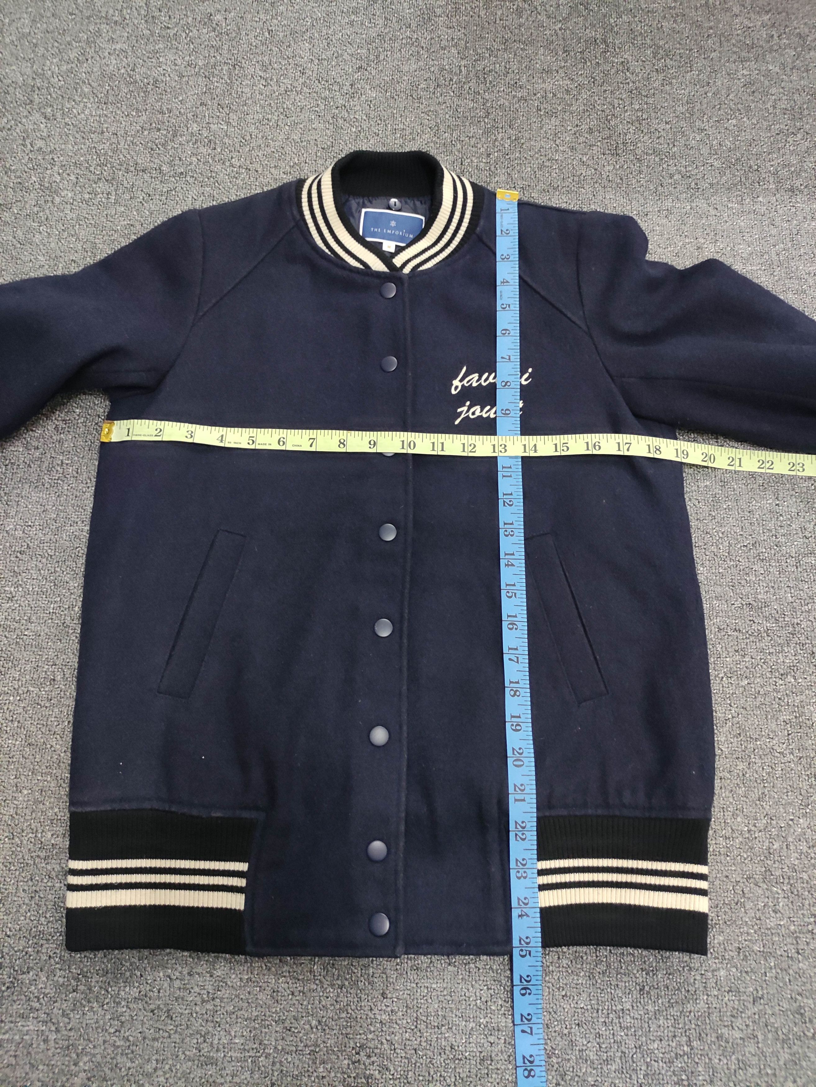 Japanese Brand Vintage Varsity Jacket Wool Snap Button By The Emporium Size US M / EU 48-50 / 2 - 8 Thumbnail