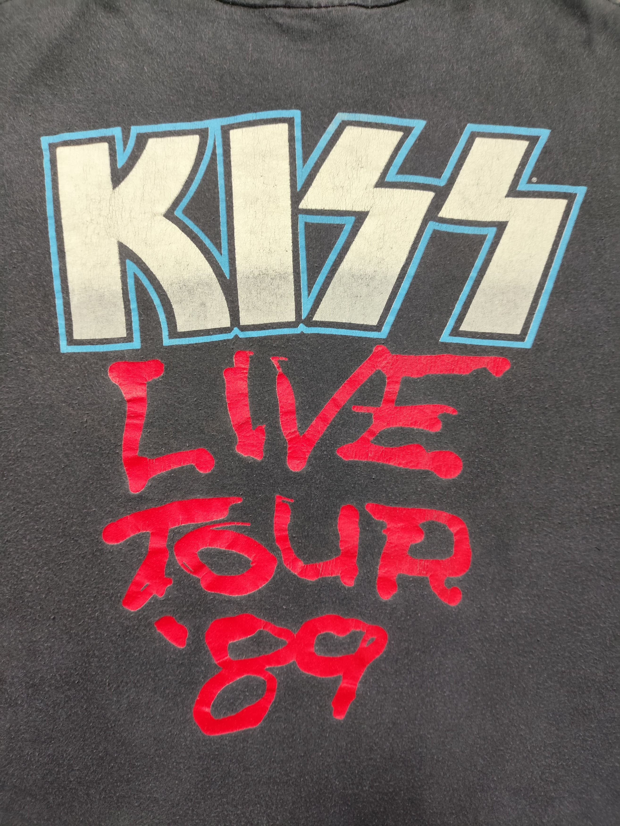 KISS Vintage Kiss Live Tour'89 Size US XL / EU 56 / 4 - 4 Thumbnail