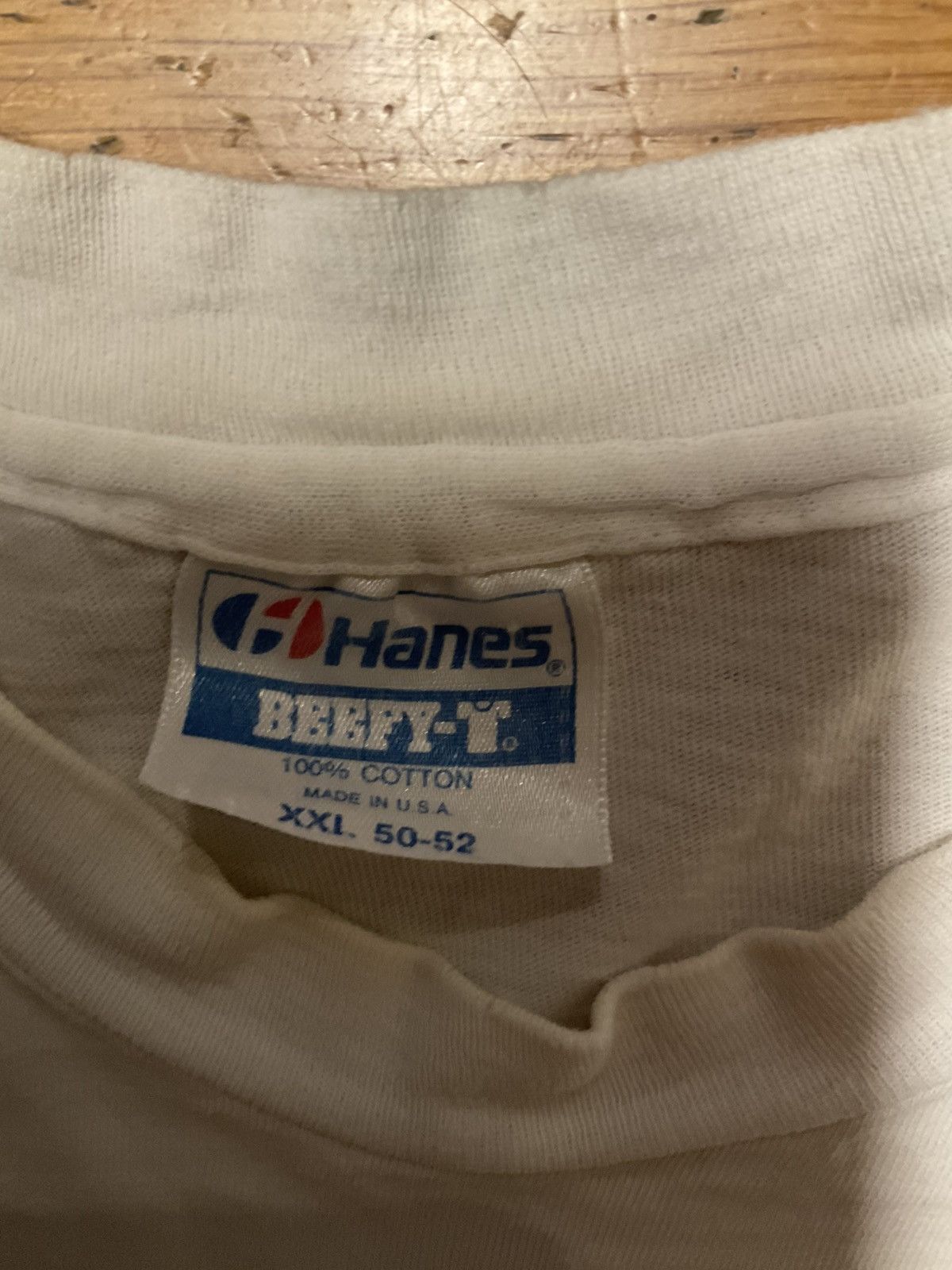 Designer × Hanes × Vintage Vintage Vidal Sassoon Academy 80s Razorhead graphic T XXL Size US XXL / EU 58 / 5 - 3 Thumbnail