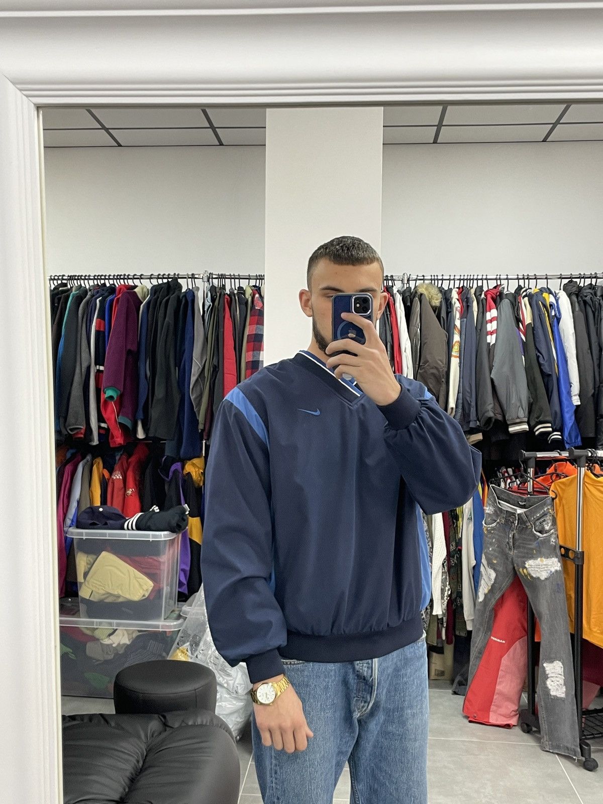 Nike × Vintage Vintage Nike Golf Sweatshirt Size M Size US M / EU 48-50 / 2 - 2 Thumbnail