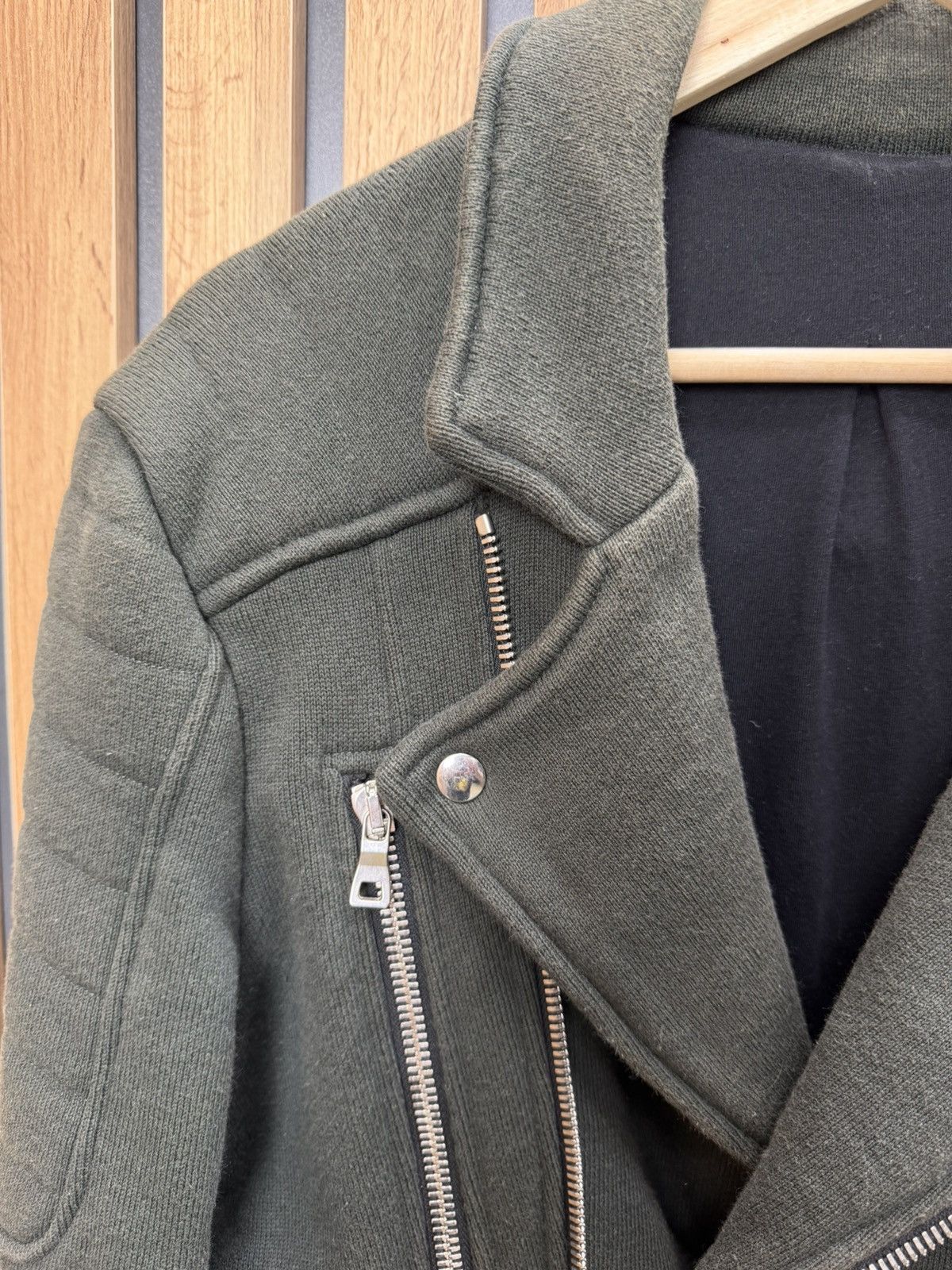 Balmain Balmain Biker Zip Jacket Faded Olive Size L Size US L / EU 52-54 / 3 - 5 Thumbnail