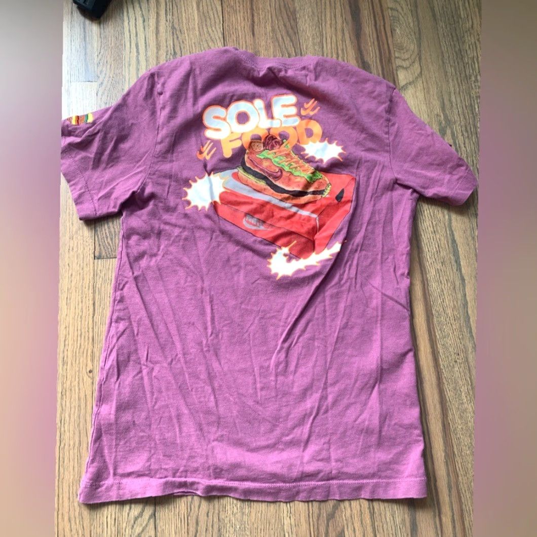 Nike Nike T-Shirt Women XS Purple Sole Food tee XS Regular Size XS / US 0-2 / IT 36-38 - 5 Thumbnail