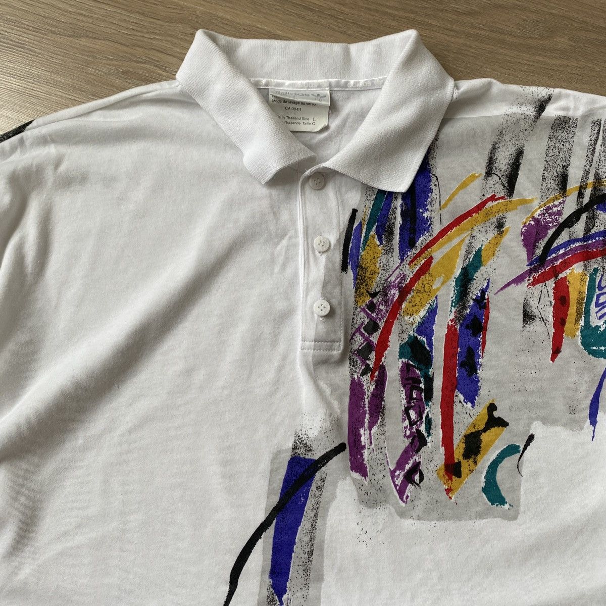 Adidas × Vintage Adidas Vintage Climalite2000 Polo Rare Size US L / EU 52-54 / 3 - 5 Thumbnail