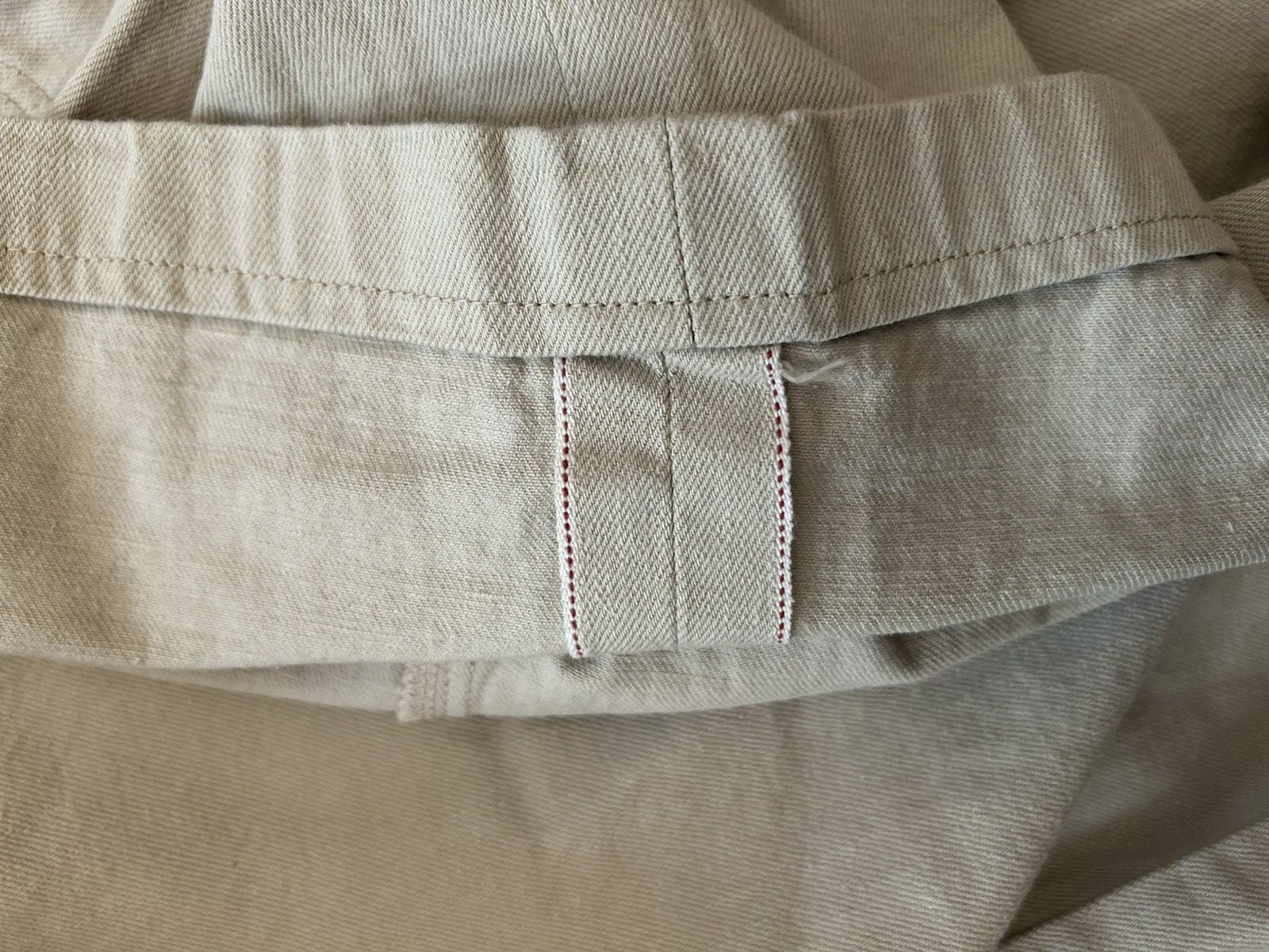 Other NEVER CURSED handmade wide selvedge jeans, 33 Size US 33 - 5 Thumbnail
