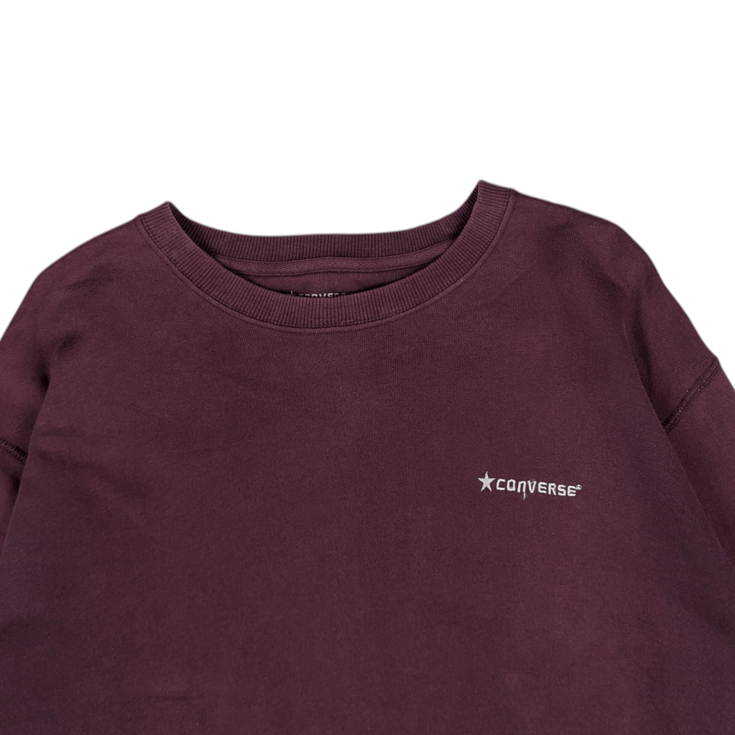 Converse Vintage 2000's CONVERSE Plain Jumper Sweatshirt Size US XL / EU 56 / 4 - 6 Thumbnail