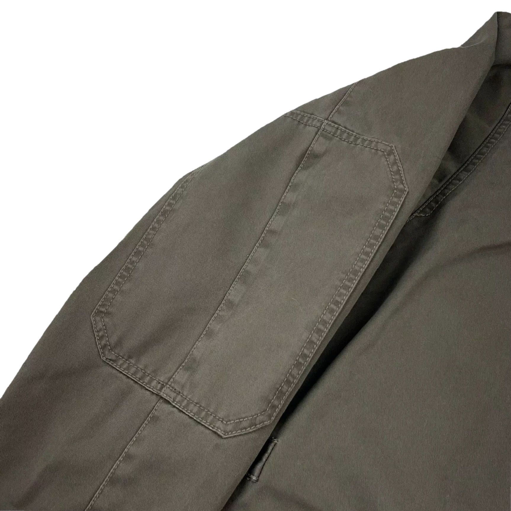 Banana Republic Banana Republic Barn Jacket Men Large Green Chore Coat Corduroy Collar Overcoat Jacket Casual Workwear Size US L / EU 52-54 / 3 - 6 Thumbnail