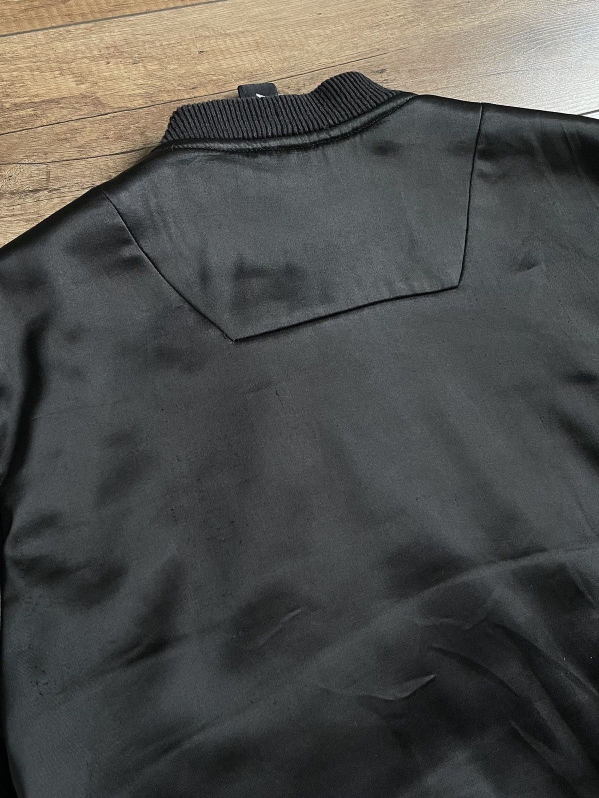 Adyn Adyn Nylon Shimmer MA1 Bomber Jacket Size US M / EU 48-50 / 2 - 7 Thumbnail