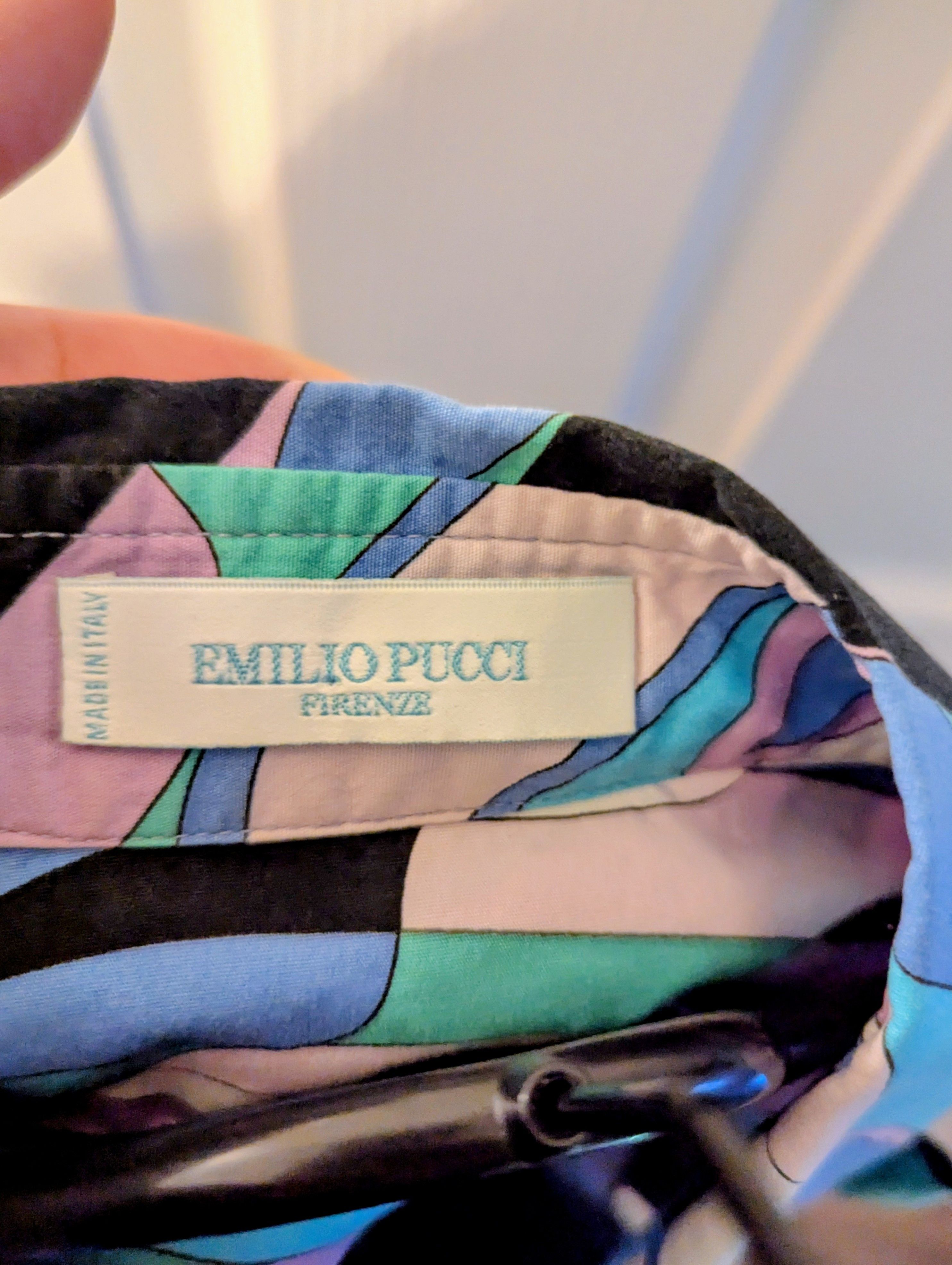 Emilio Pucci Emilio Pucci Shirt vintage Size UK12 Size M / US 6-8 / IT 42-44 - 2 Thumbnail