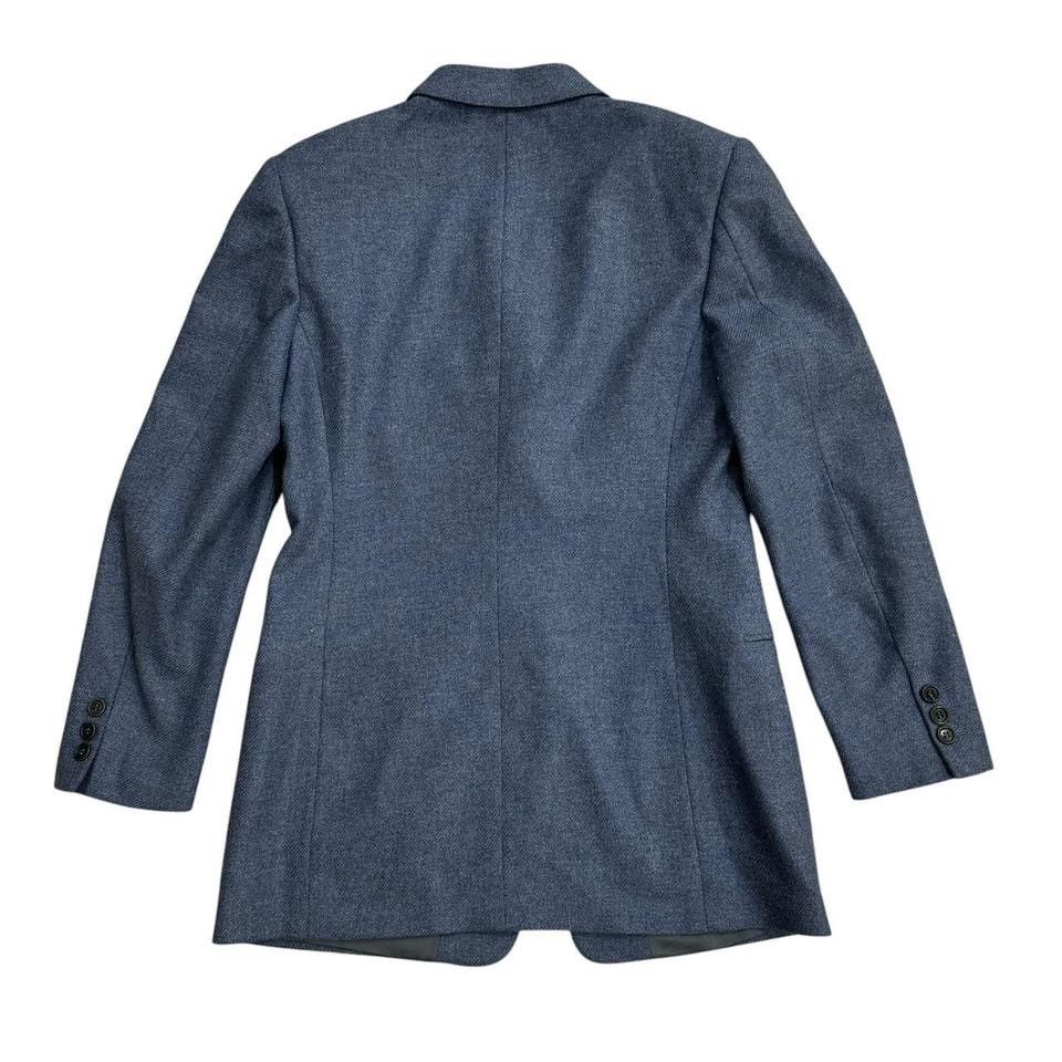 Vintage Nino Danieli Vintage Blazer Wool Cashmere Blue Men's Size 42 Size 42R - 2 Thumbnail