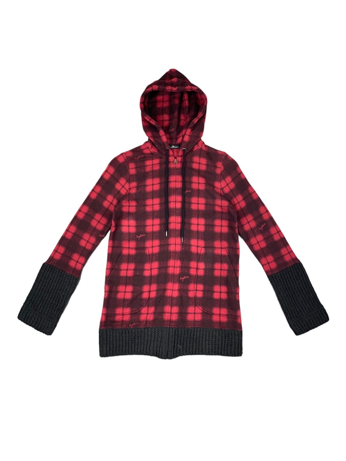 Hysteric Glamour Checkered Hoodie