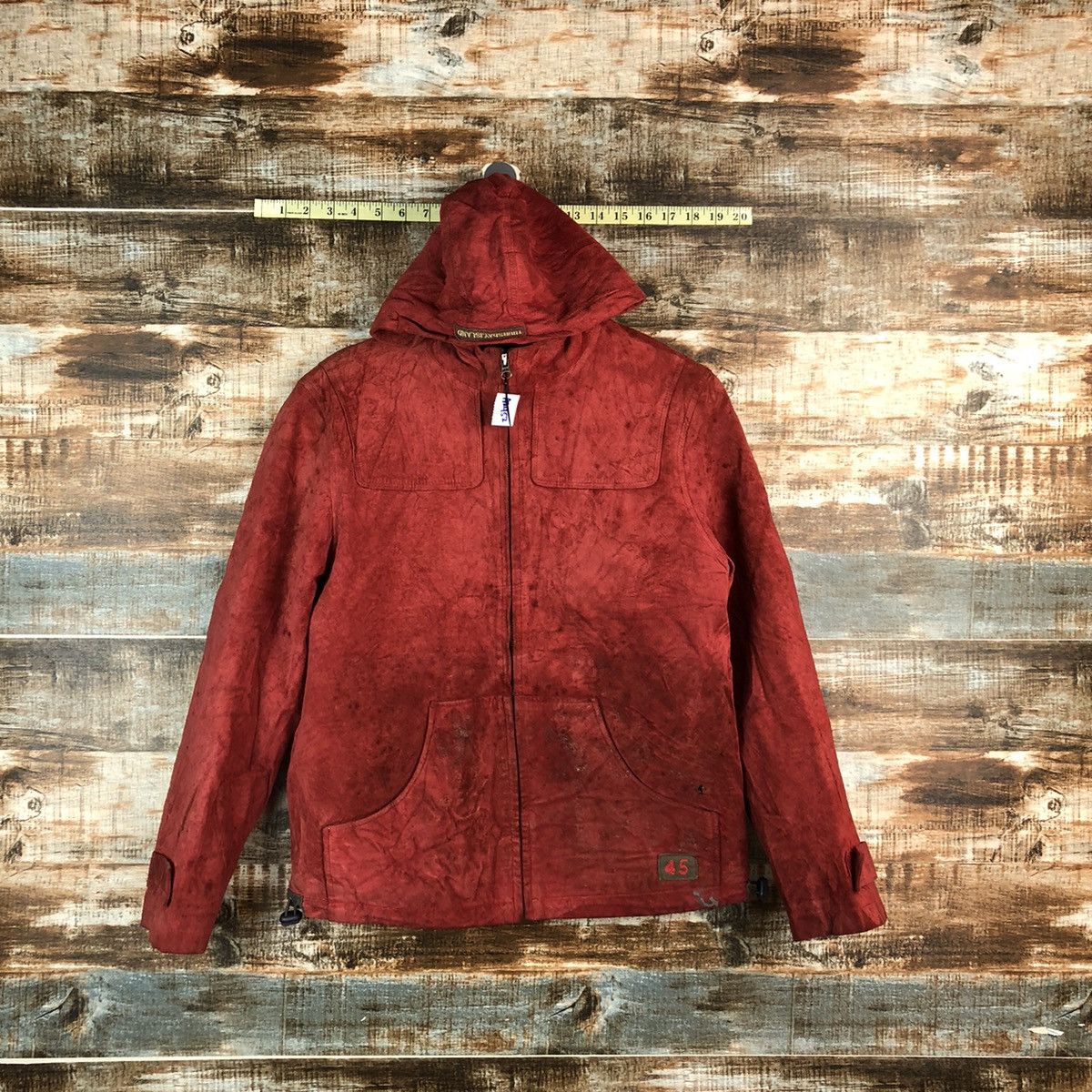 Japanese Brand Thursday Island Red Hoodie sweatshirt #A2452 Size US M / EU 48-50 / 2 - 1 Thumbnail