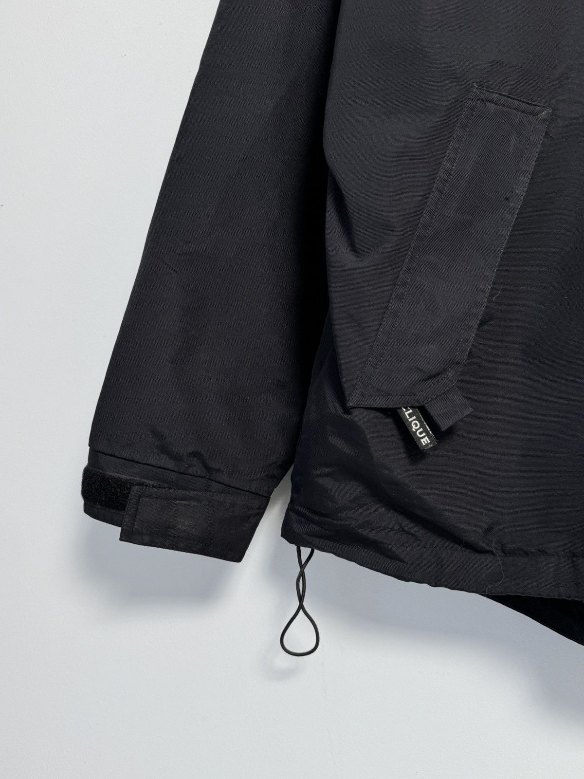 Audi Vintage 90s Men's Audi Black Jacket With Foldable Hood Size US XL / EU 56 / 4 - 3 Thumbnail