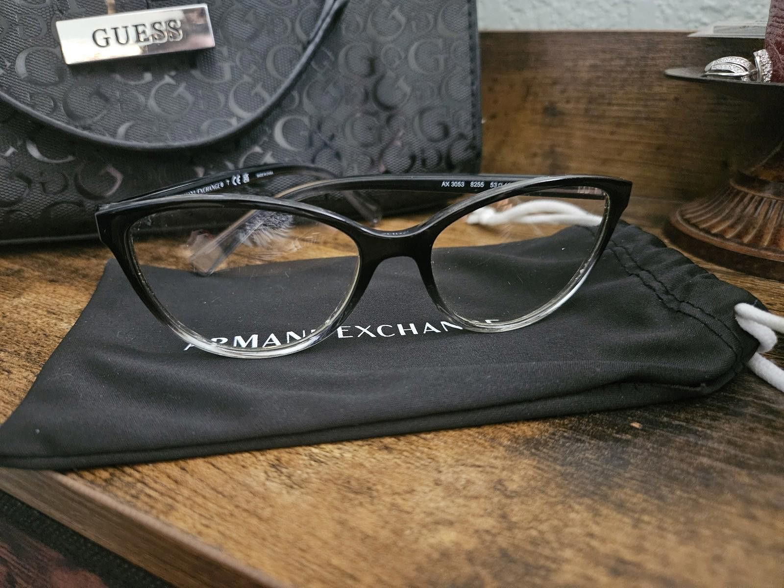 Armani Armani exchange black/gray frames ax3053 Size ONE SIZE - 3 Thumbnail