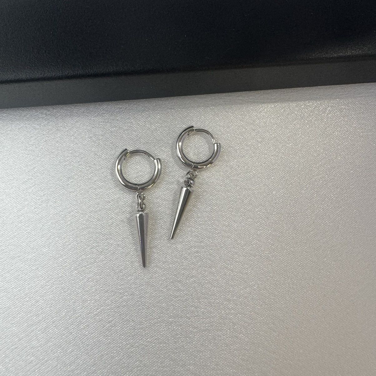 Designer Geometry Triangle Cone Dangle Drop Earrings for Men Women Size ONE SIZE - 3 Thumbnail