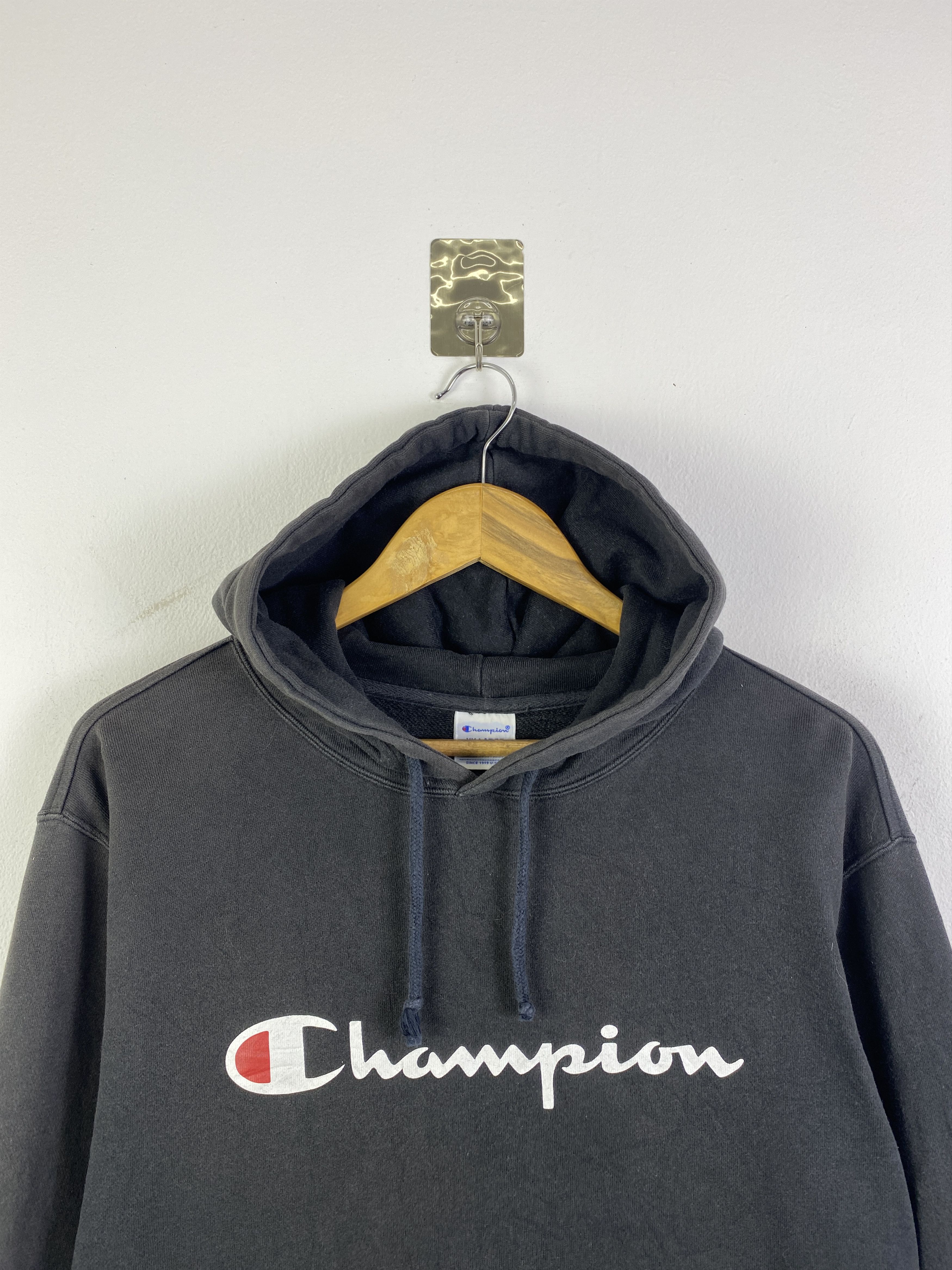 Champion Vintage Champion Spell Out Hoodie SH0293 Size US XXL / EU 58 / 5 - 2 Thumbnail