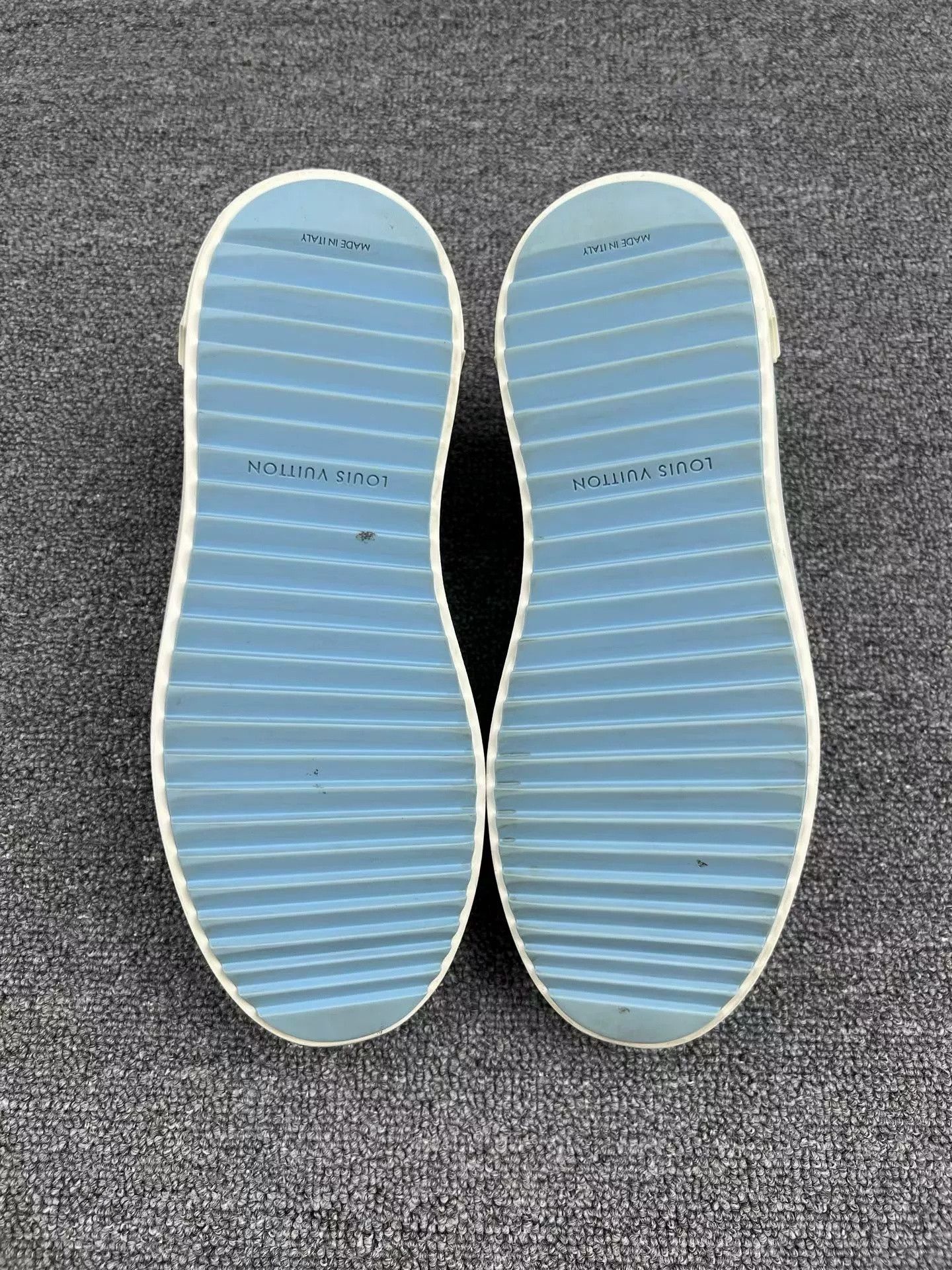 Louis Vuitton Louis Vuitton Timeout Blue White Sneakers Size US XXS / EU 40 - 5 Thumbnail