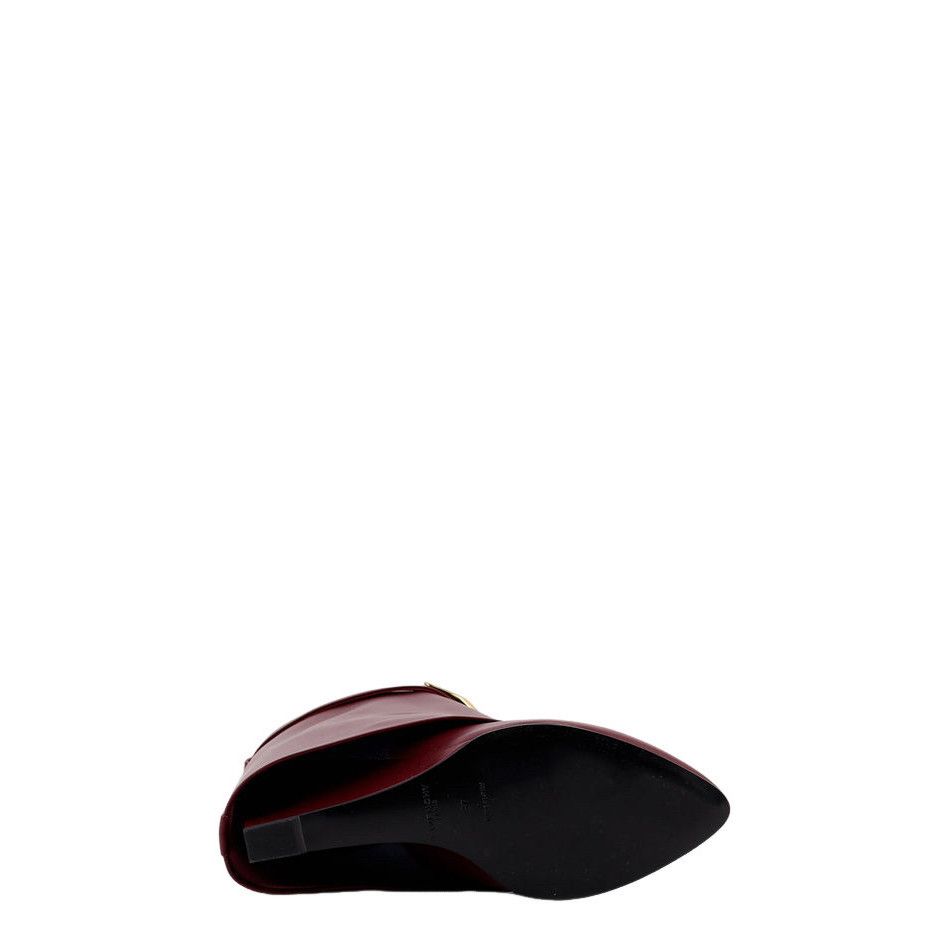 GIVENCHY Shark $2120 Burgundy 95mm Ankle Boots New & Authent