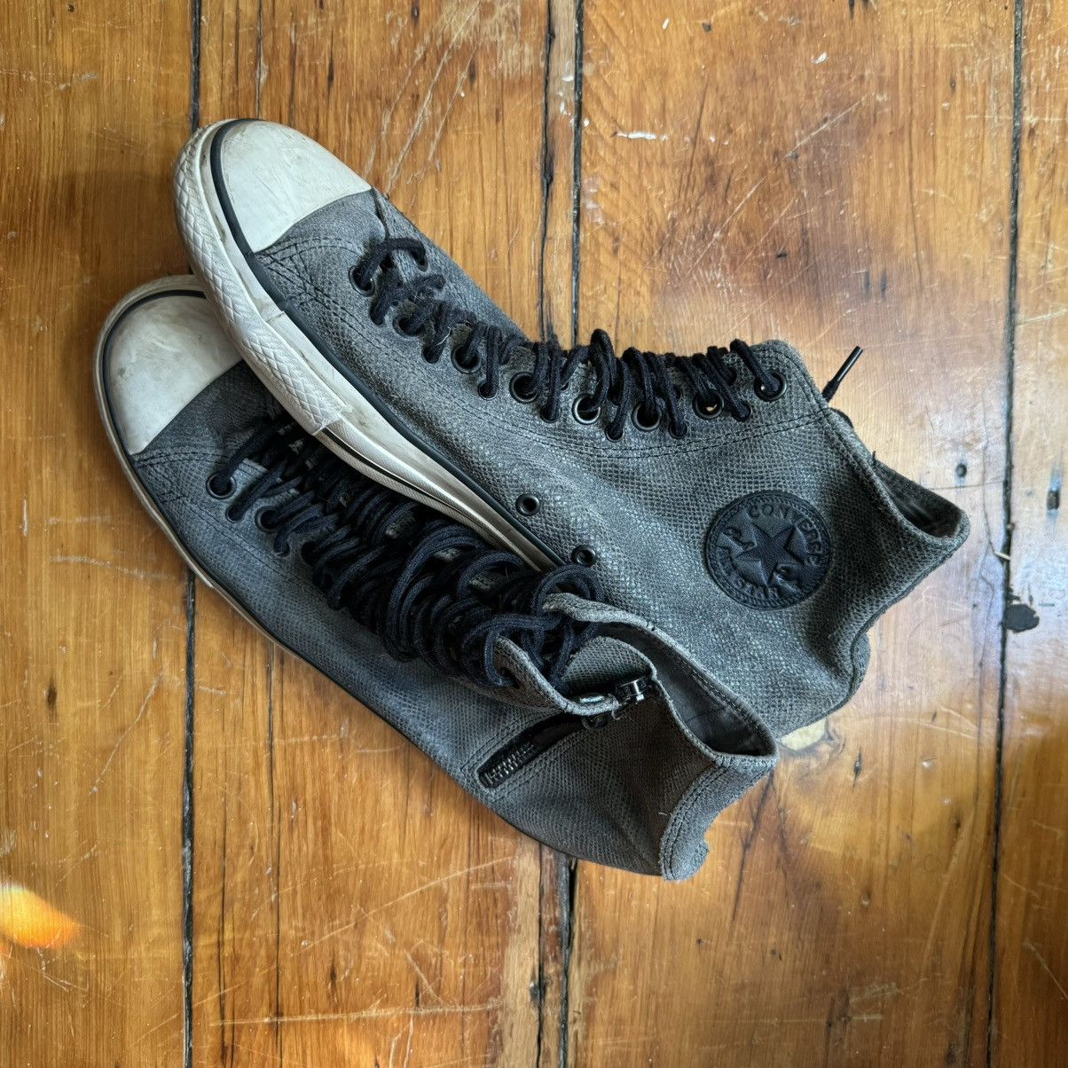 Converse John Varvatos John Varvatos x Converse Hi Tops w Zip Grailed