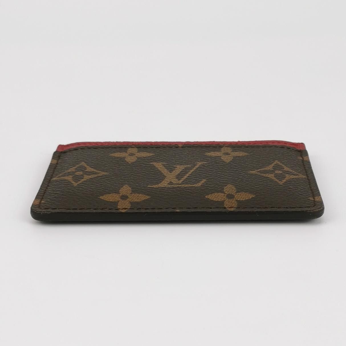 Louis Vuitton Louis Vuitton (LV) Cowhide Colorblock Monogram Print Card H Size ONE SIZE - 3 Thumbnail
