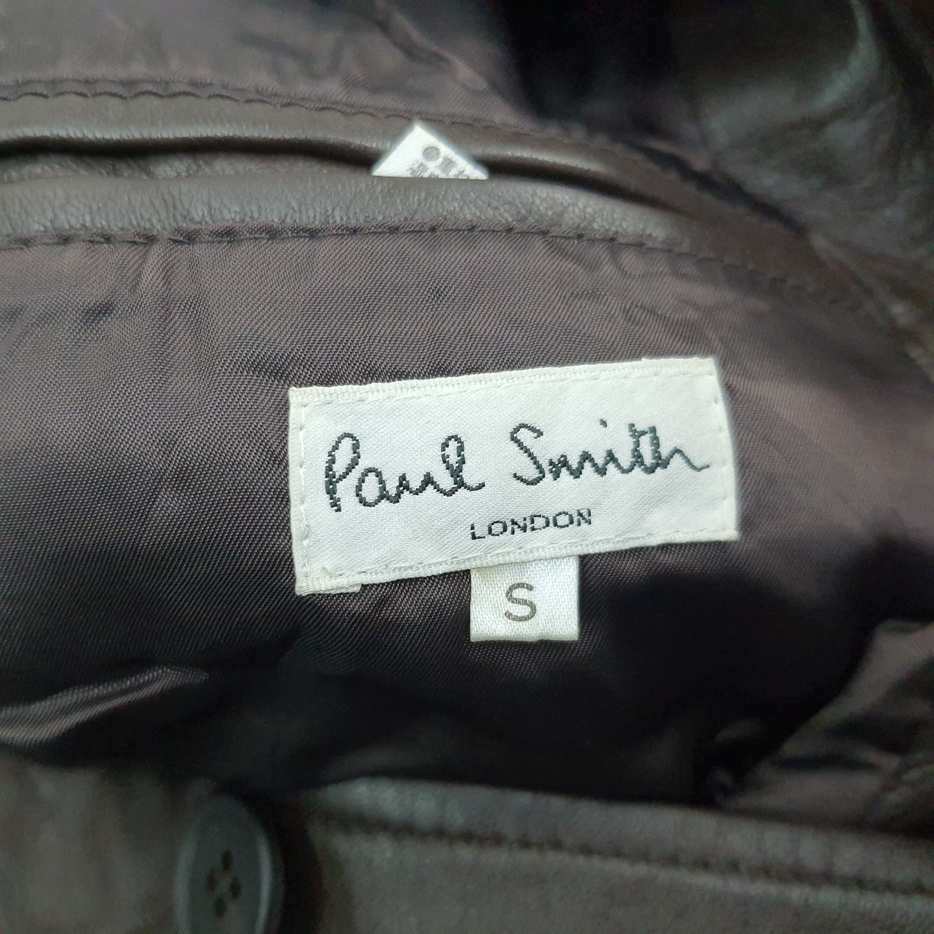 Paul Smith Vintage Paul Smith London Leather Blazer Jacket C275N12 Size US S / EU 44-46 / 1 - 6 Thumbnail