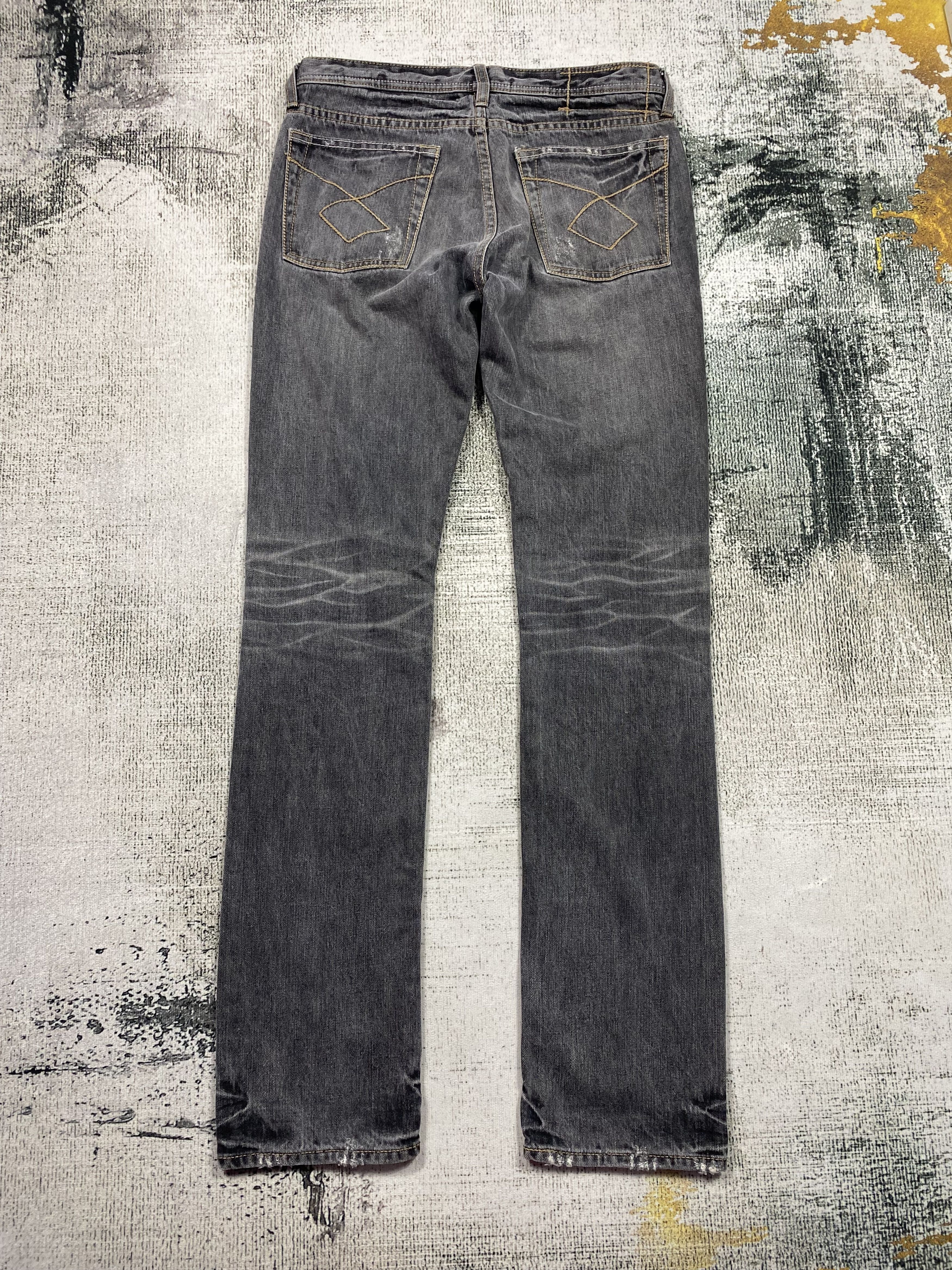 Japanese Brand SICKS💥Japanese Different Rupert Faded Low Rise Distressed Size US 30 / EU 46 - 8 Thumbnail