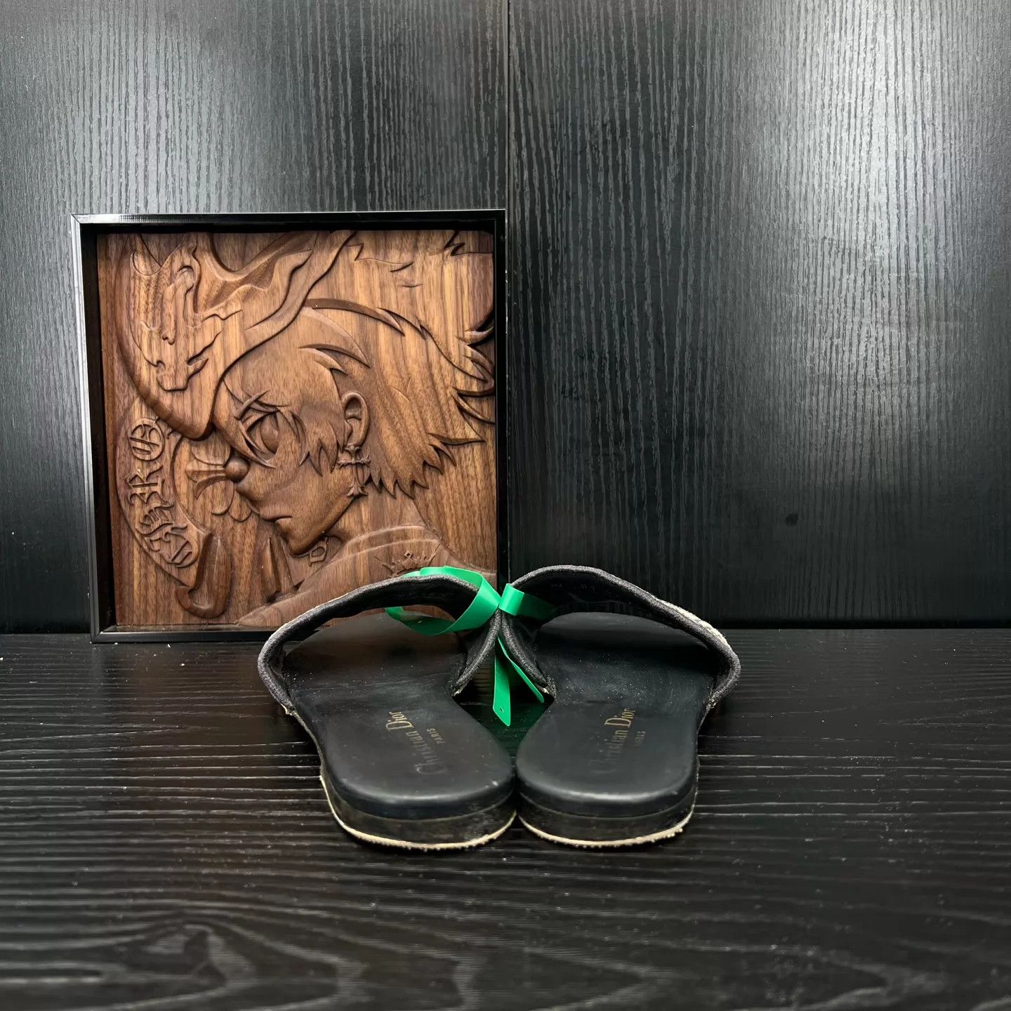 Dior Dior Dway Navy Slippers 36 Resoled With Box Size US 5.5 / IT 35.5 - 6 Thumbnail