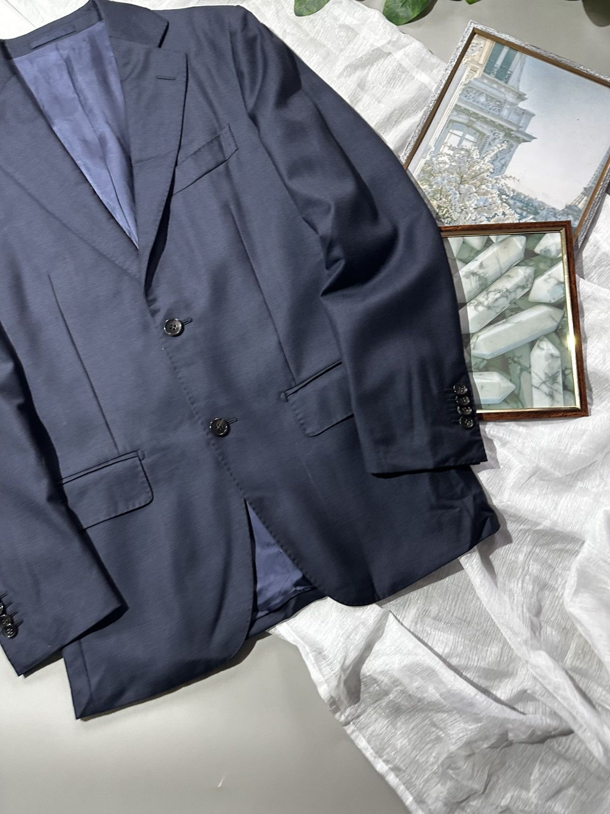 Suitsupply Perennial Blazer Pure Wool Super 110s VitaleBarberisCanonico Size 44R - 5 Thumbnail
