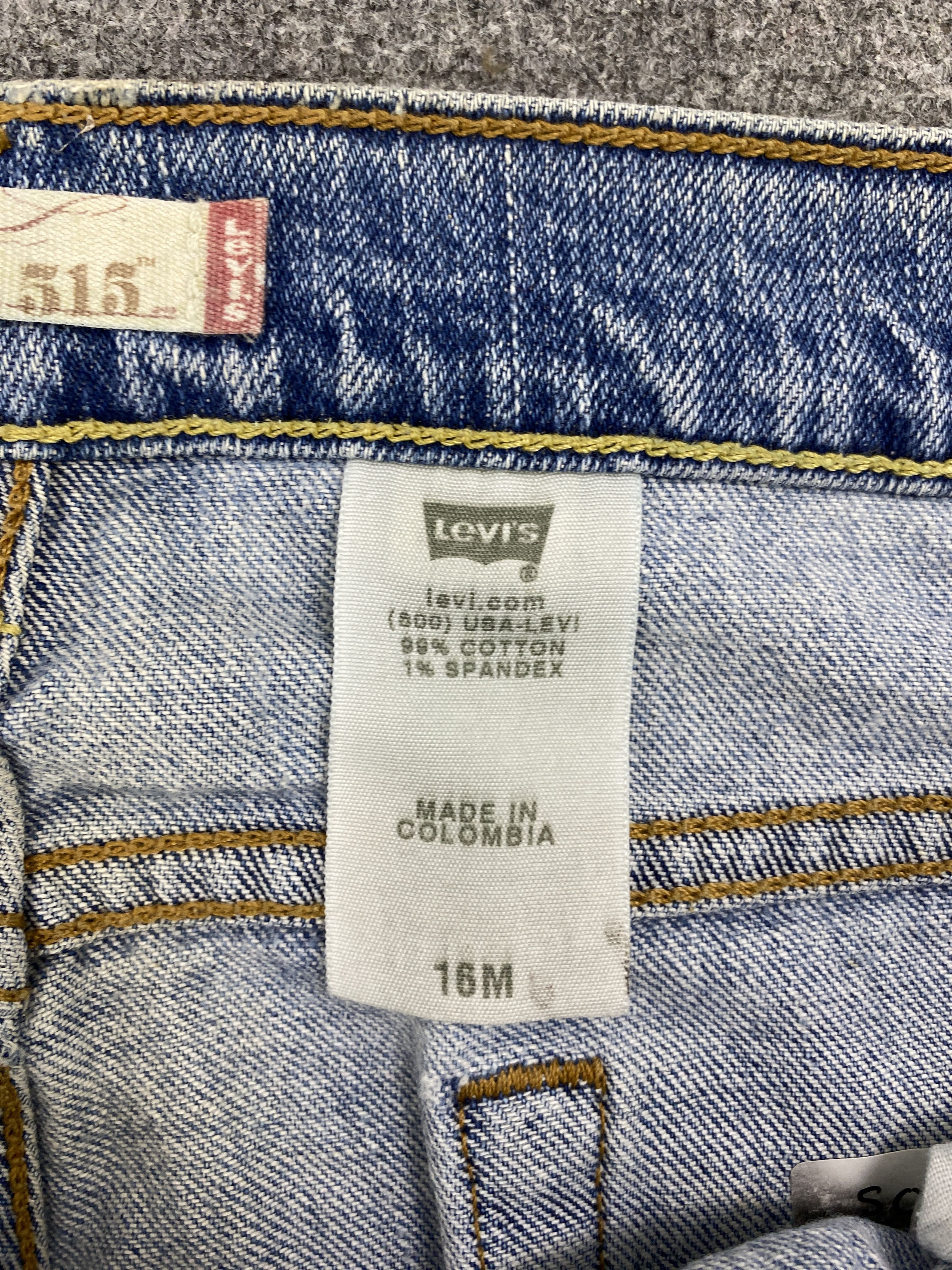 Levi's Vintage Levis 515 Flared Bootcut Faded Blue Jeans S0041 Size US 36 / EU 52 - 8 Thumbnail