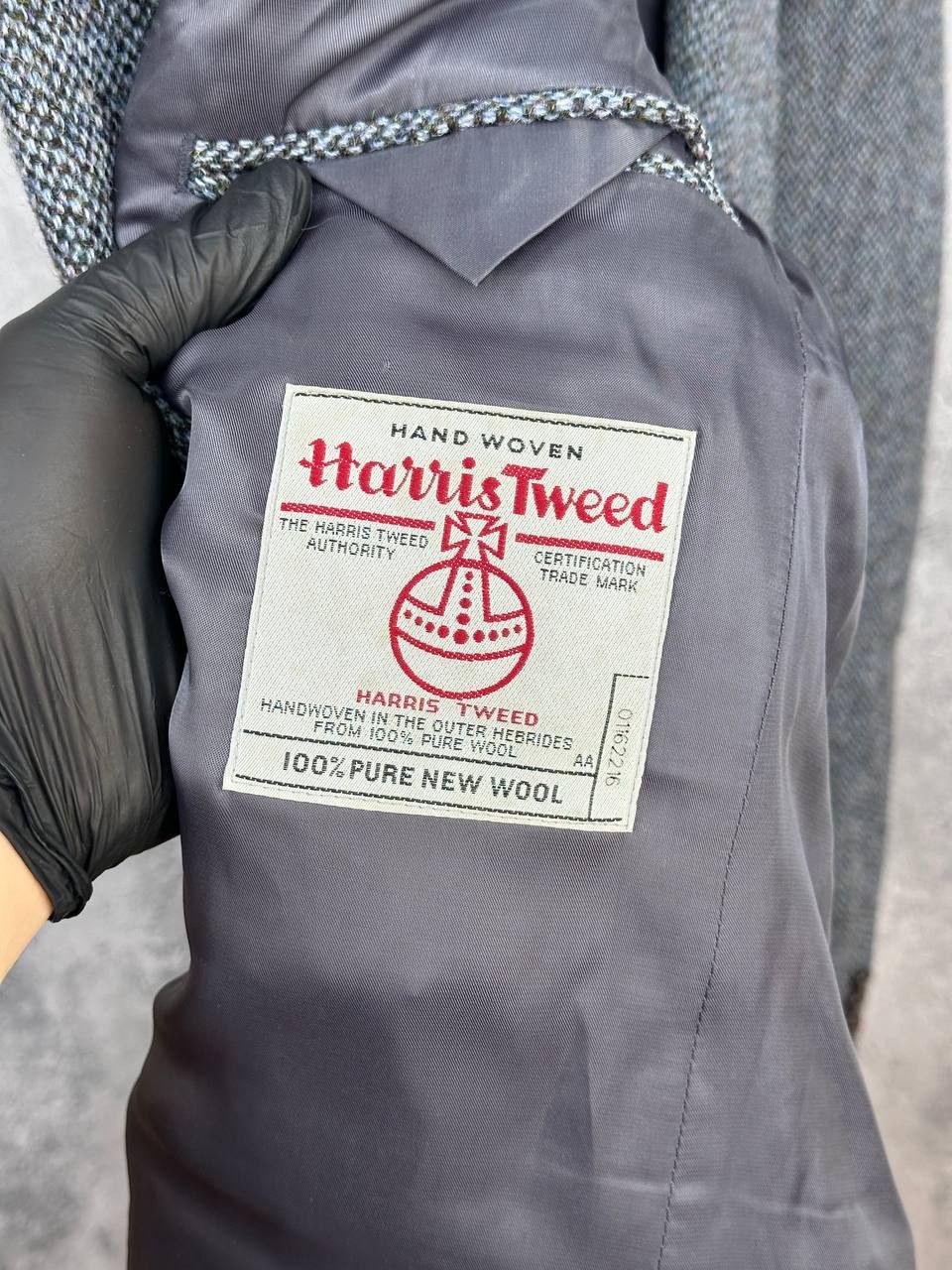 Harris Tweed Harris Tweed British Heritage Wool Blazer Handwoven Scotland Size 40L - 12 Thumbnail