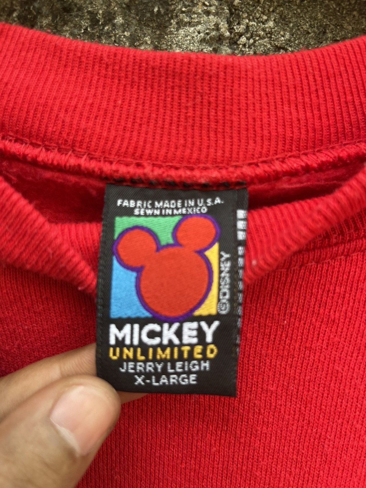 Vintage Vintage 90s Disney Mickey Unlimited Sweatshirt Made in Usa Size US M / EU 48-50 / 2 - 3 Thumbnail