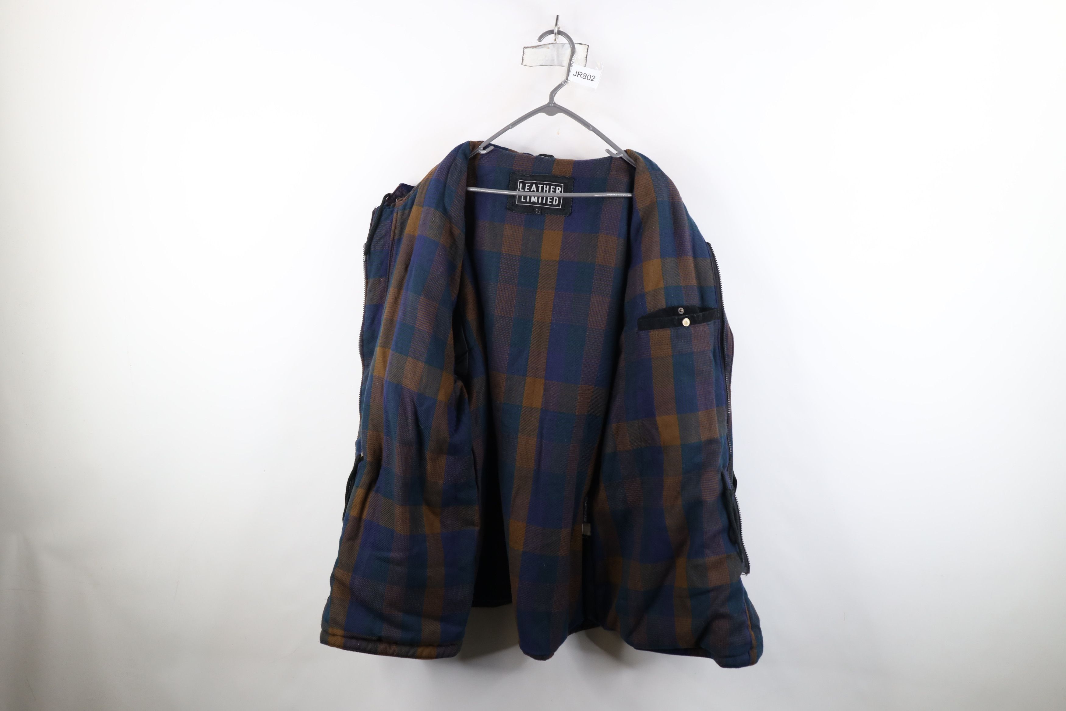 Vintage Vintage 90s Streetwear Suede Leather Toggle Button Jack Size US XL / EU 56 / 4 - 10 Thumbnail