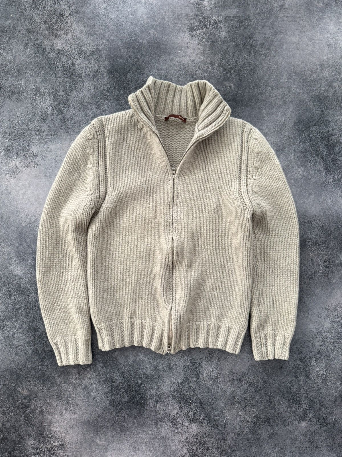 Bally Vintage Bally knit zip up sweater Size US S / EU 44-46 / 1 - 1 Thumbnail