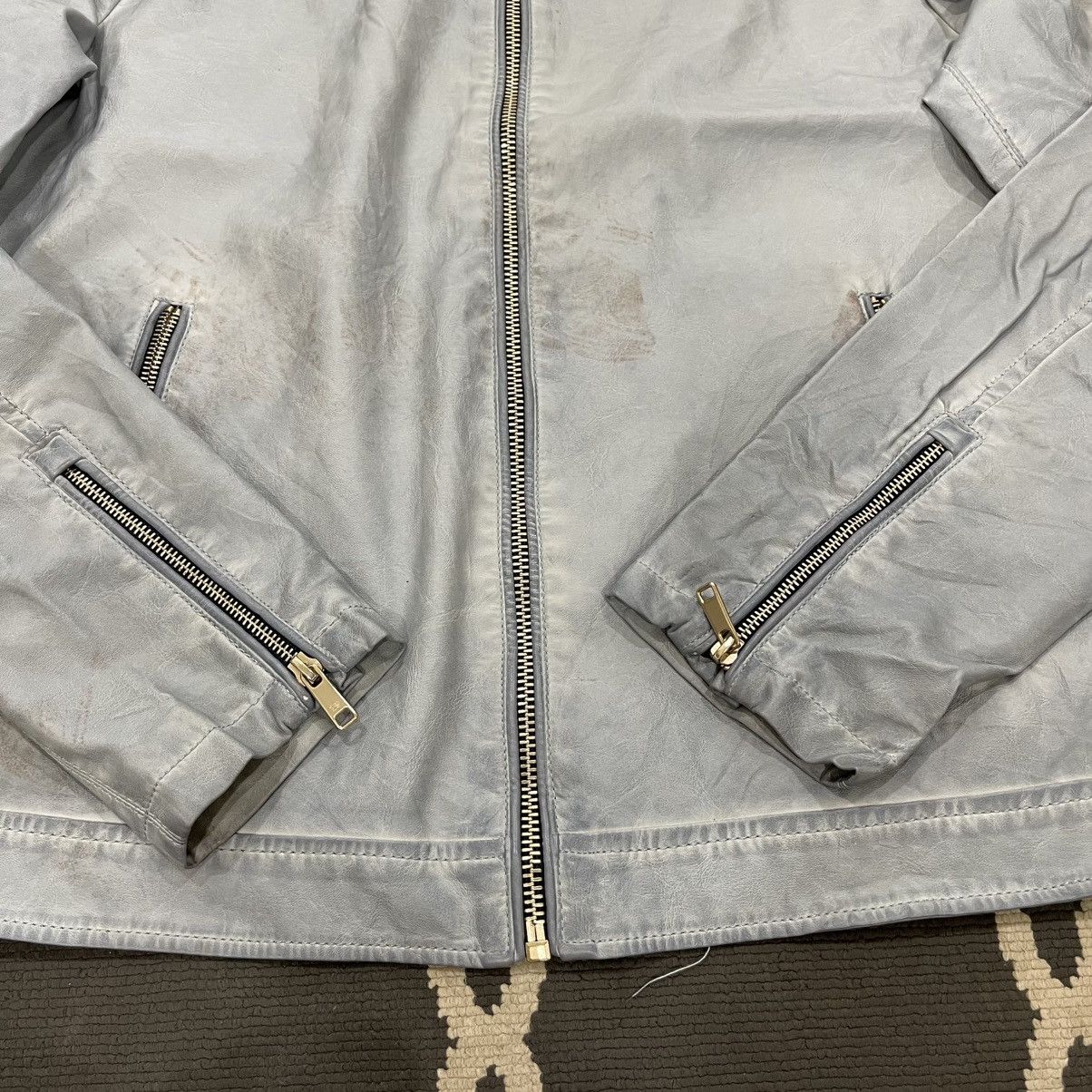 Zara Zara Man Cafe Racer Motorcycle Riding Bikers Zipper Jacket Size US XL / EU 56 / 4 - 15 Thumbnail