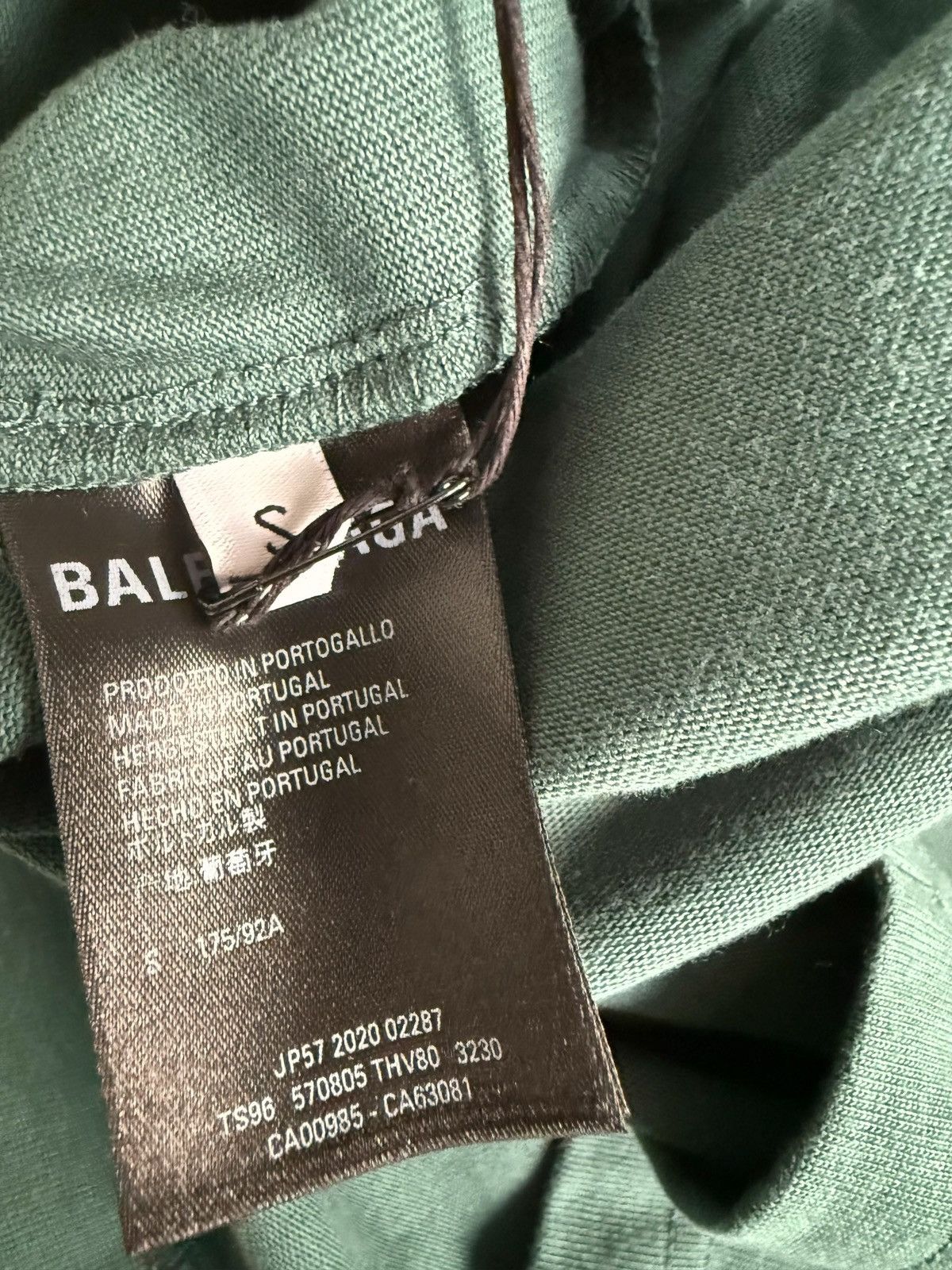 Balenciaga Balenciaga Logo tee Size US S / EU 44-46 / 1 - 8 Thumbnail