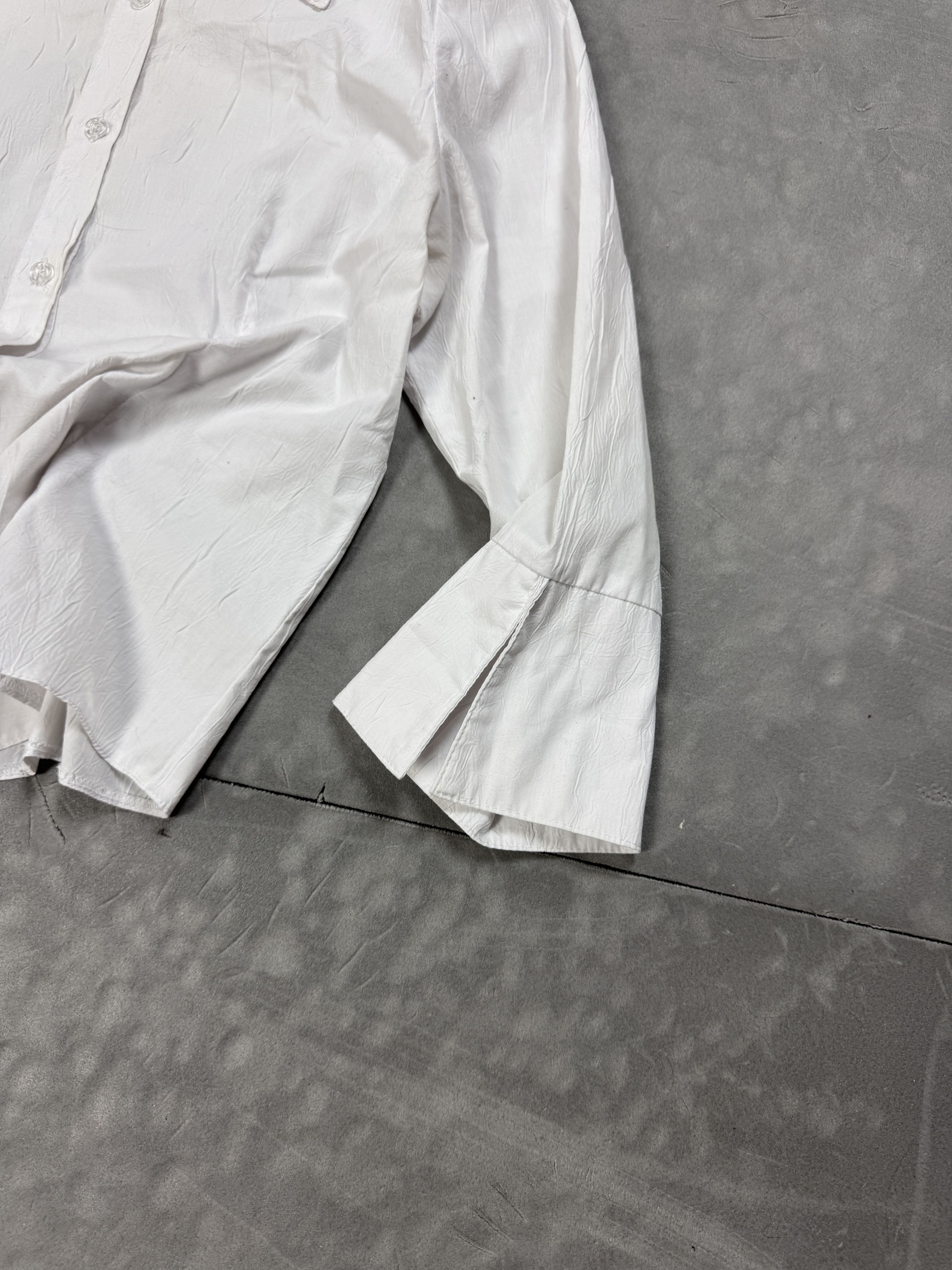 Vintage Vintage White Shirt with Wide Sleeves 90s (S/M) Size S / US 4 / IT 40 - 8 Thumbnail
