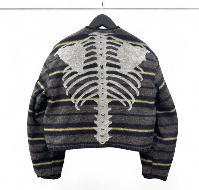Kapital Kapital Denim Bone Lining Reversible Motocross Jacket Size US XXL / EU 58 / 5 - 2 Thumbnail