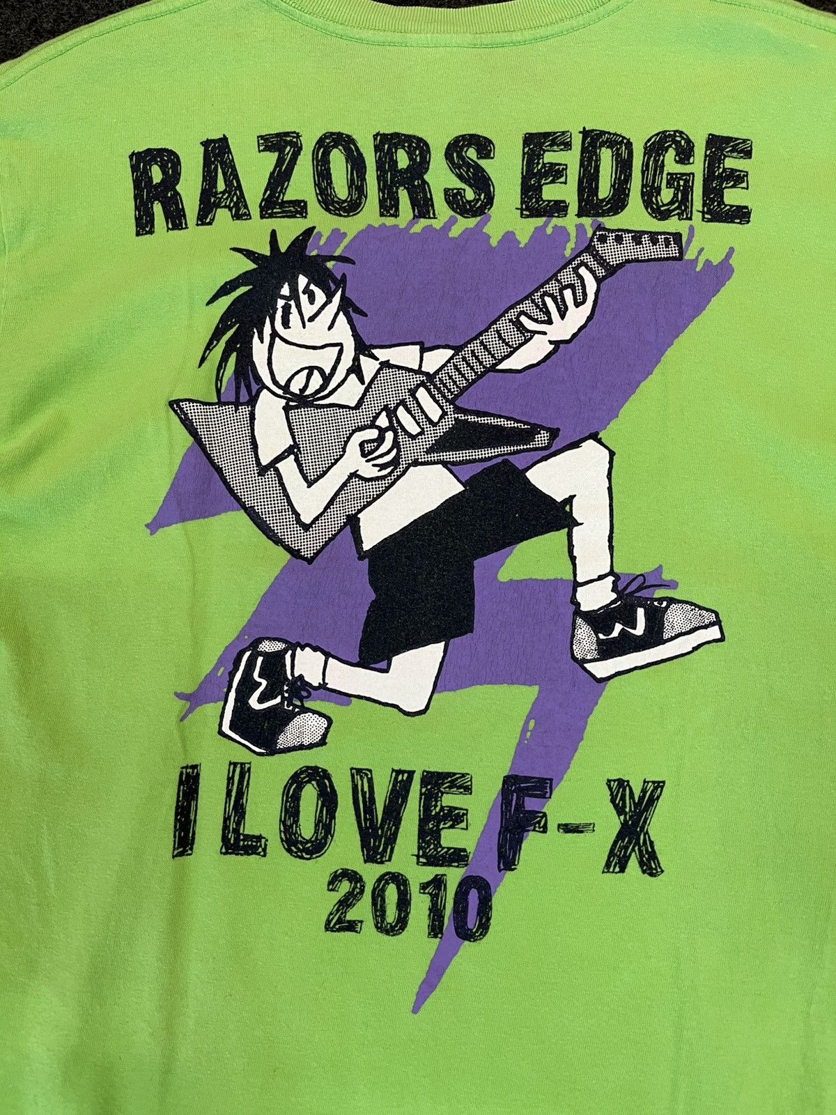 Band Tees 🔥 Rare Item Razors Edge Punk Hardcore Band Japan Tee Size US M / EU 48-50 / 2 - 6 Thumbnail