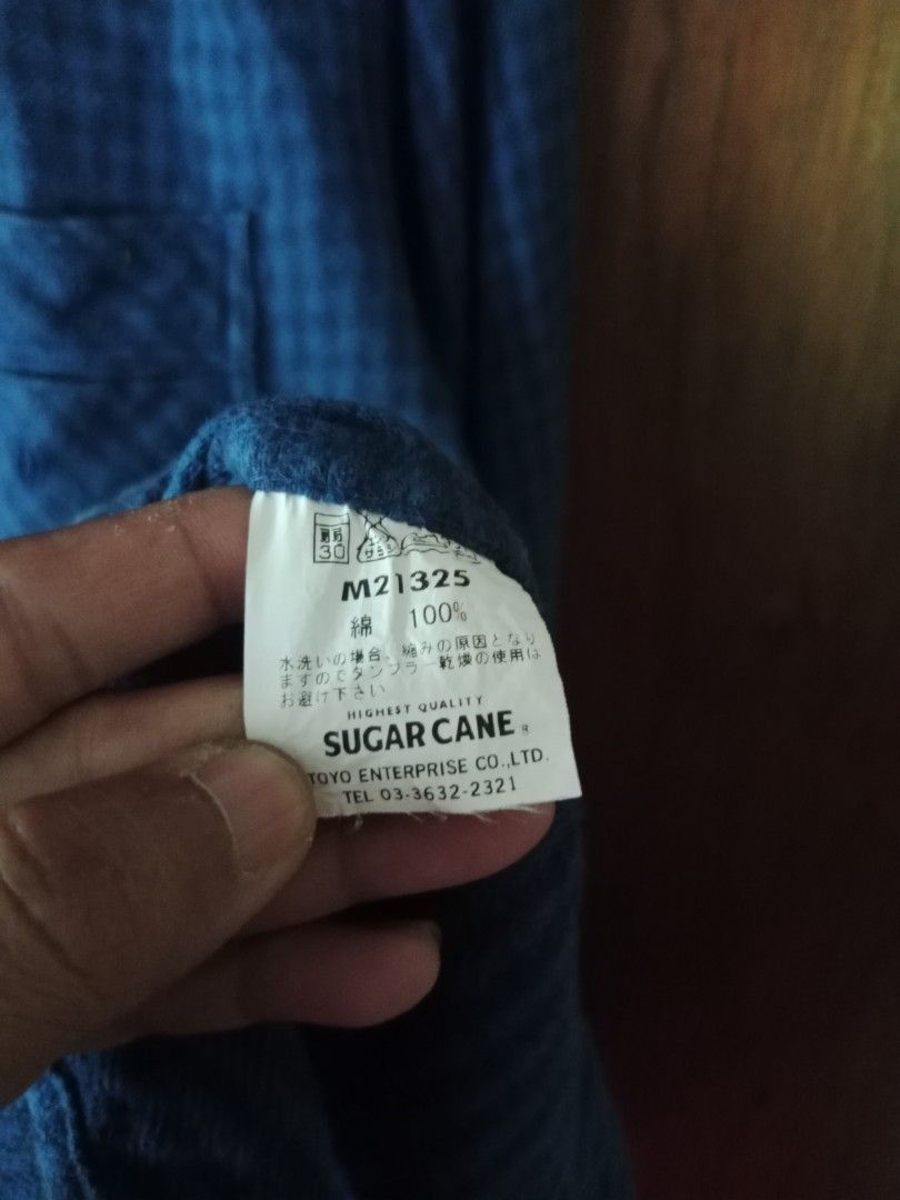 Sugar Cane Vintage Sugar Cane Japan Flannel Plaid Shirt Size US M / EU 48-50 / 2 - 2 Thumbnail