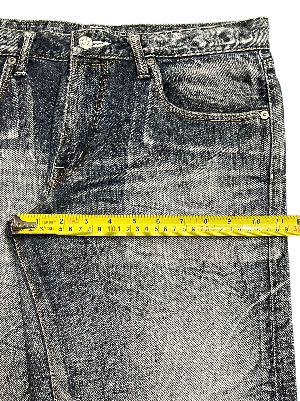 Edwin Vintage Japan Edwin Faded Wash Style Loose Jeans Size US 34 / EU 50 - 15 Thumbnail