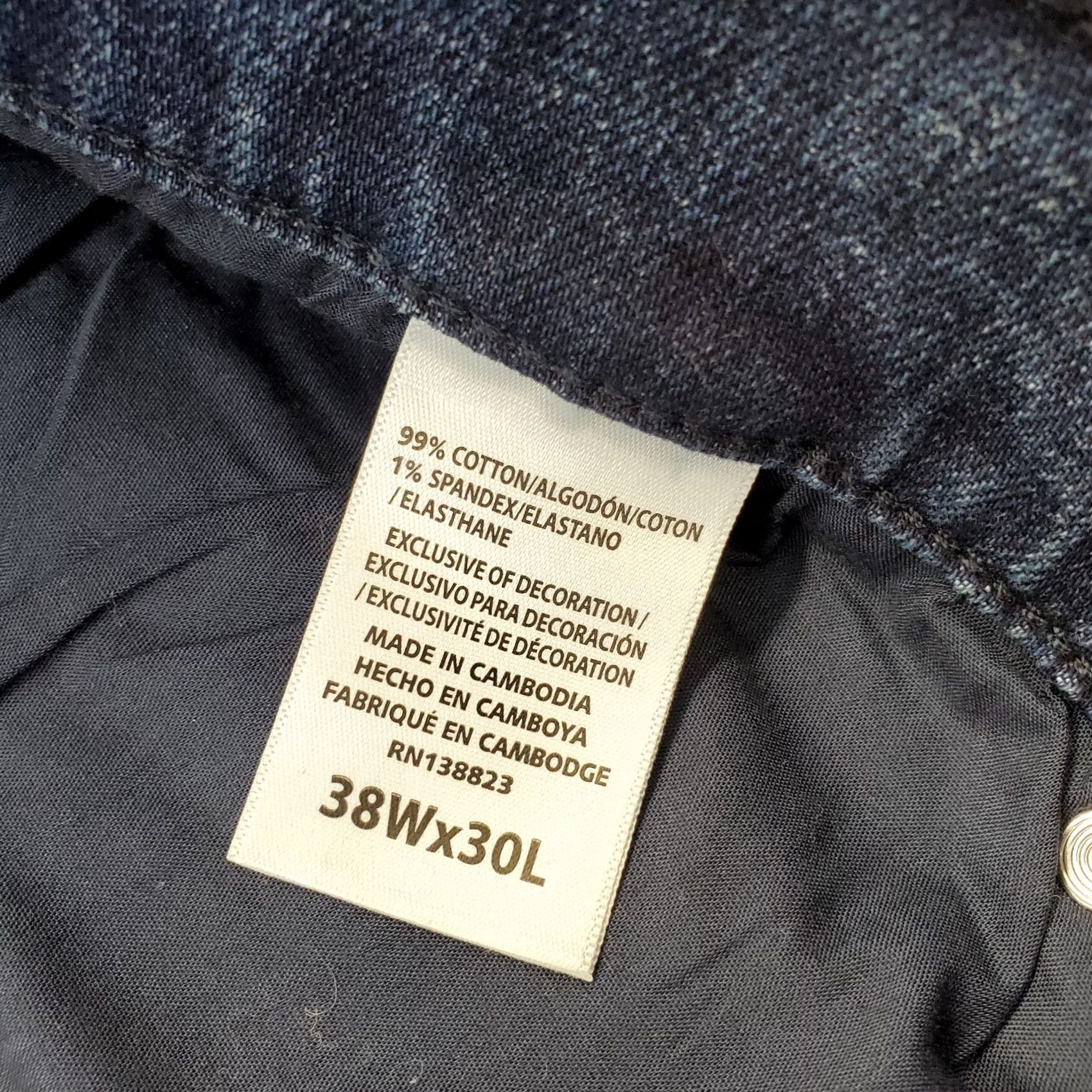 Denime Brothers and Sons Mens Jeans Shirt? (This is invalid) Size US 38 / EU 54 - 7 Thumbnail