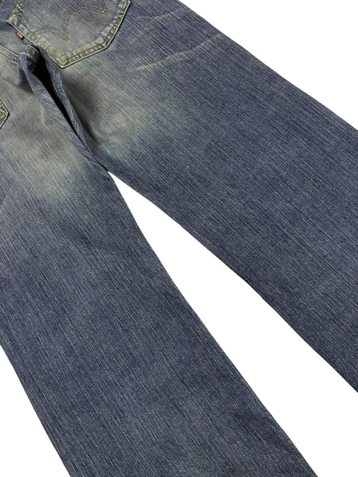 Edwin Vtg Edwin Japan 504 Distressed Jeans Size US 32 / EU 48 - 8 Thumbnail