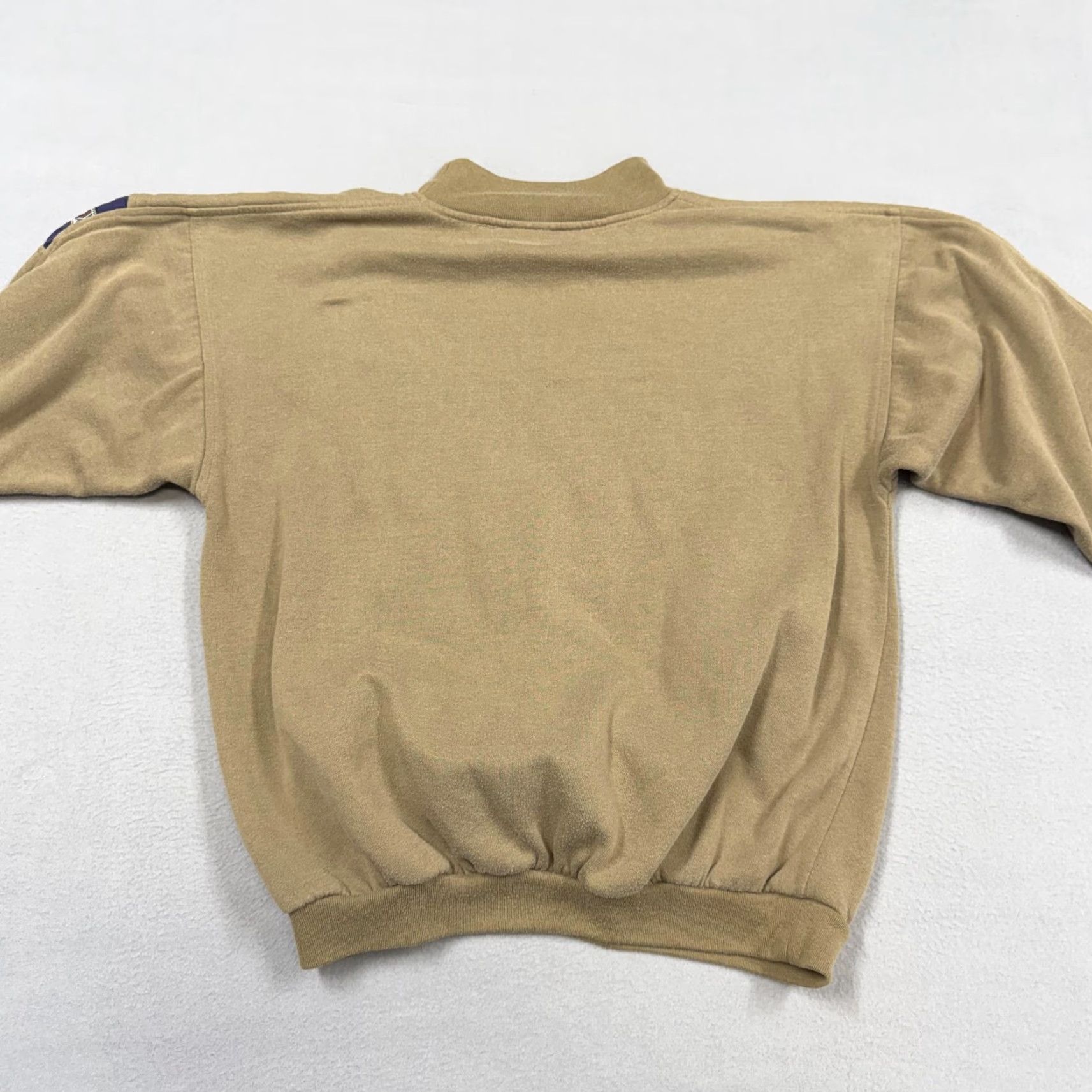Vintage VINTAGE Gitano Sweatshirt Mens M Beige Fleece Mock Neck Pullover Aztec Tribal Geometric Graphic Print Size US M / EU 48-50 / 2 - 4 Thumbnail
