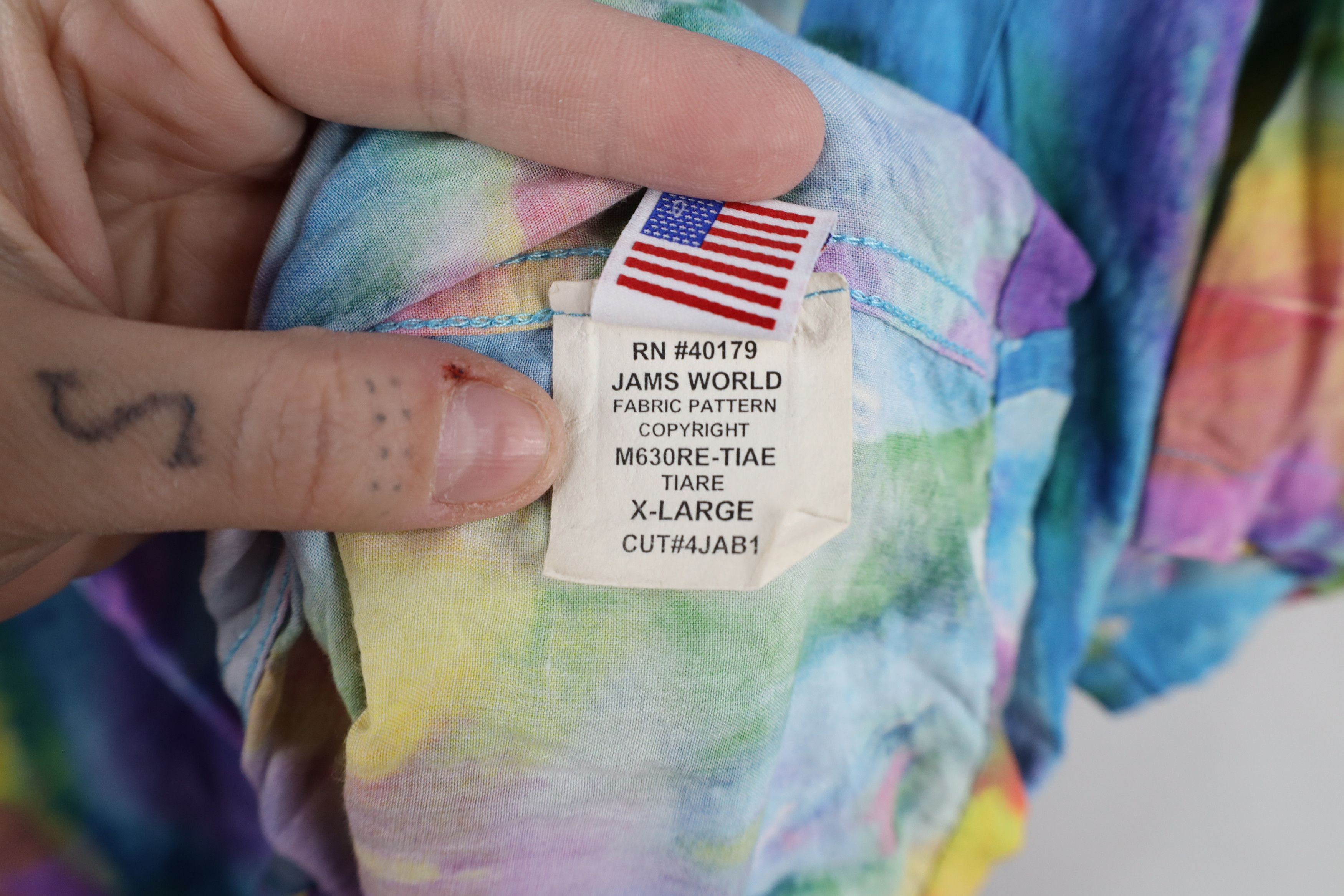 Vintage Vintage Y2K Jams World 50 Years Flower Button Shirt USA Size US XL / EU 56 / 4 - 10 Thumbnail